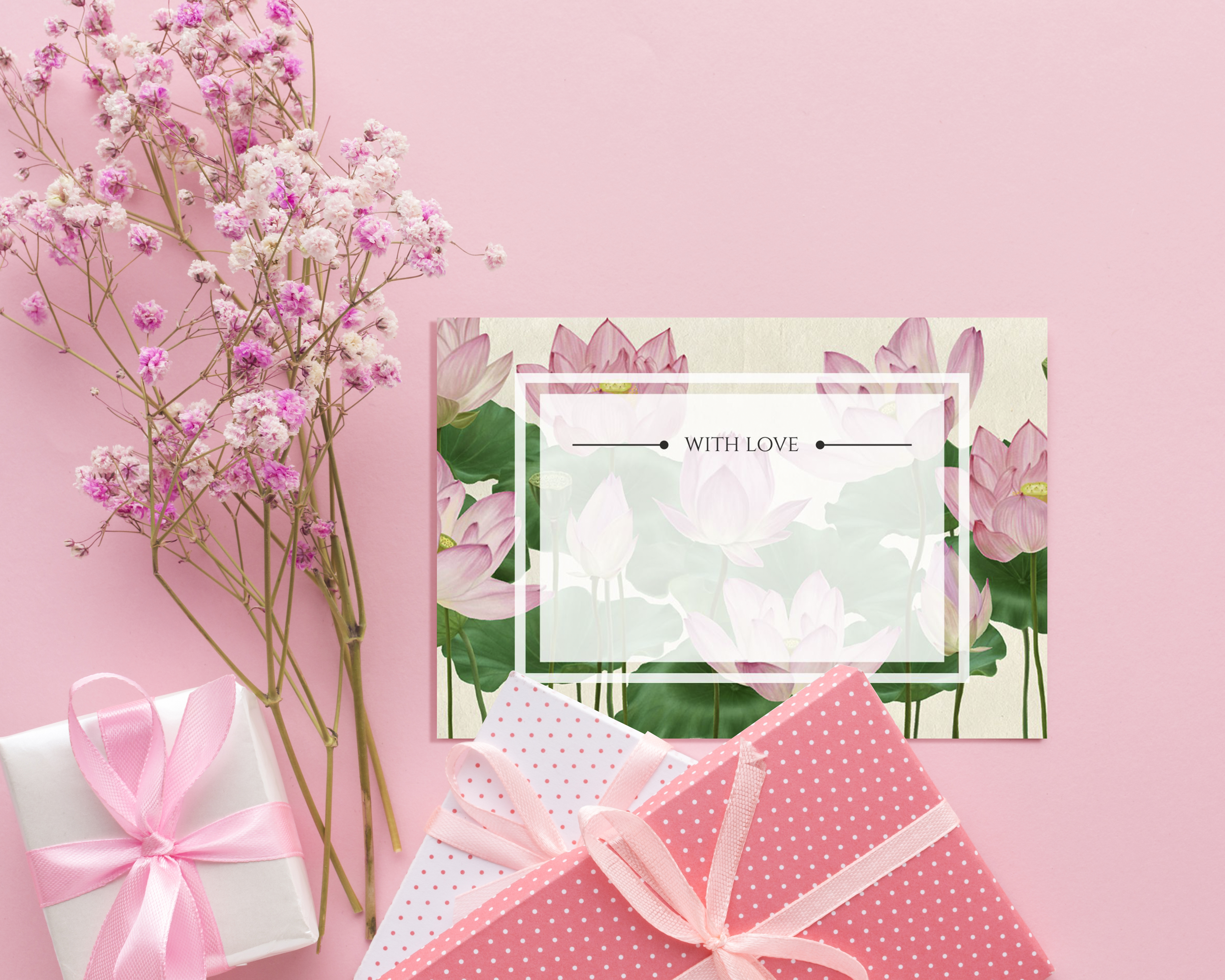 Gift Tag- Lotus