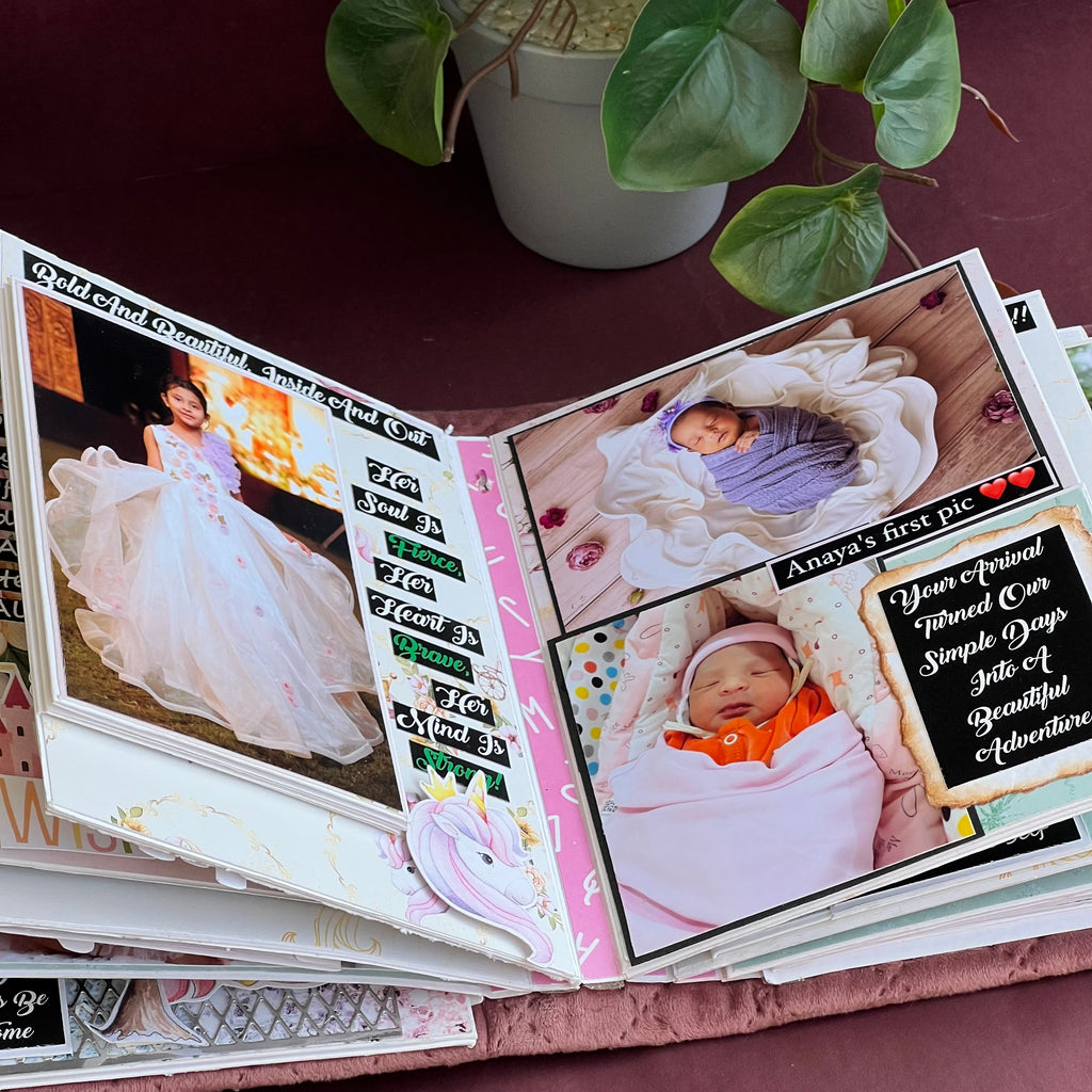 Photo Album Baby Girl- Princess Theme