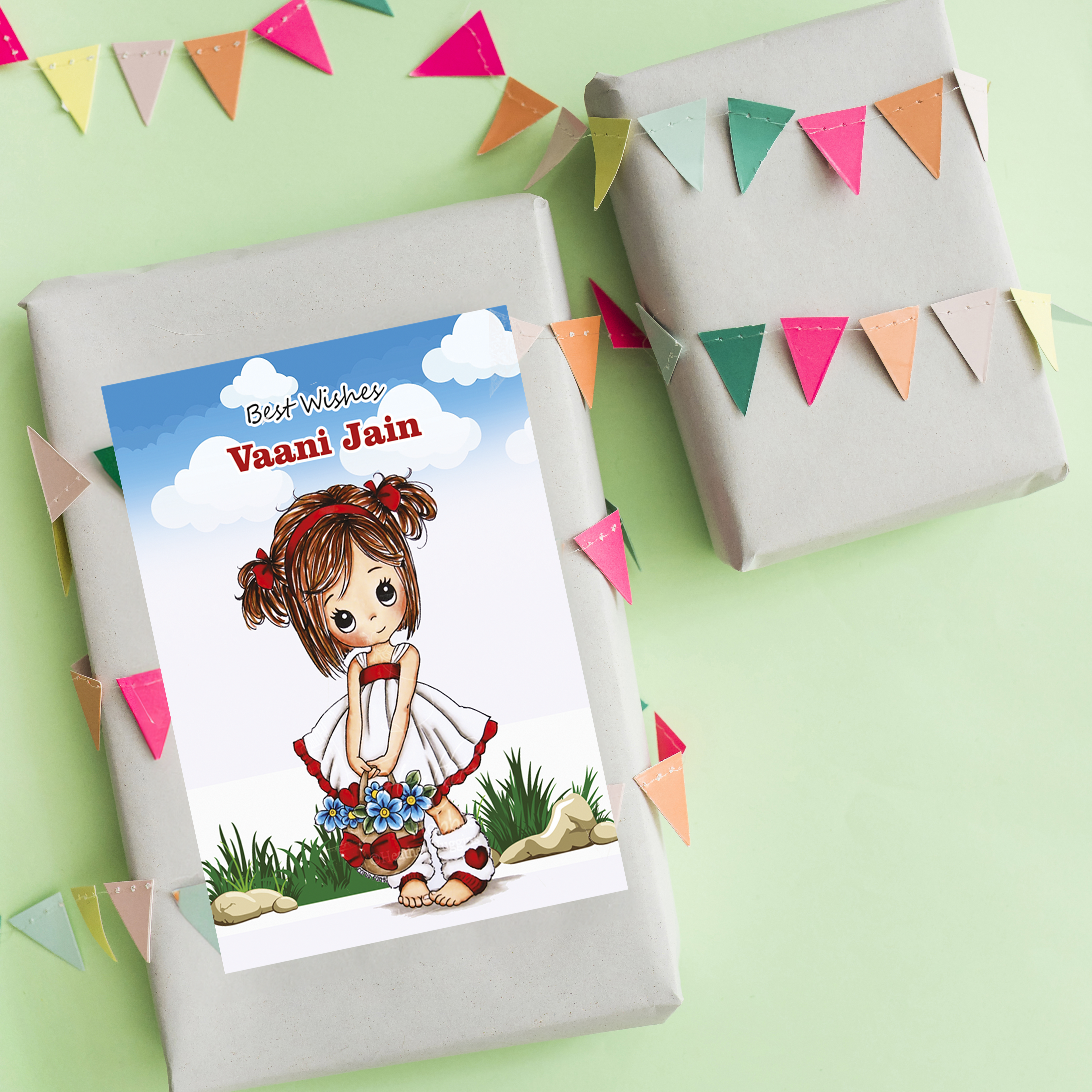 Name Cards- Pretty Girl