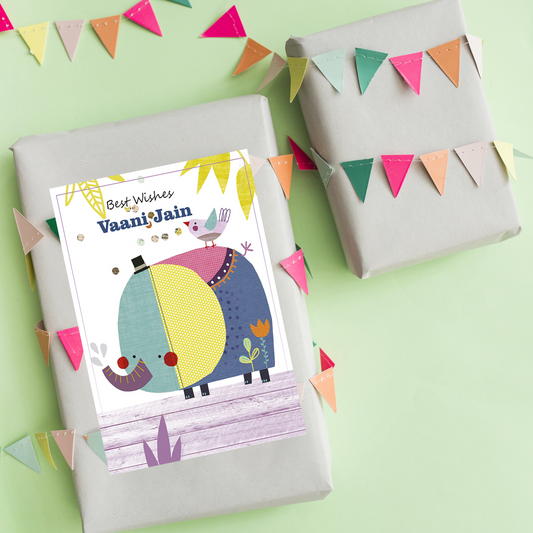 Animated Elephant Tag