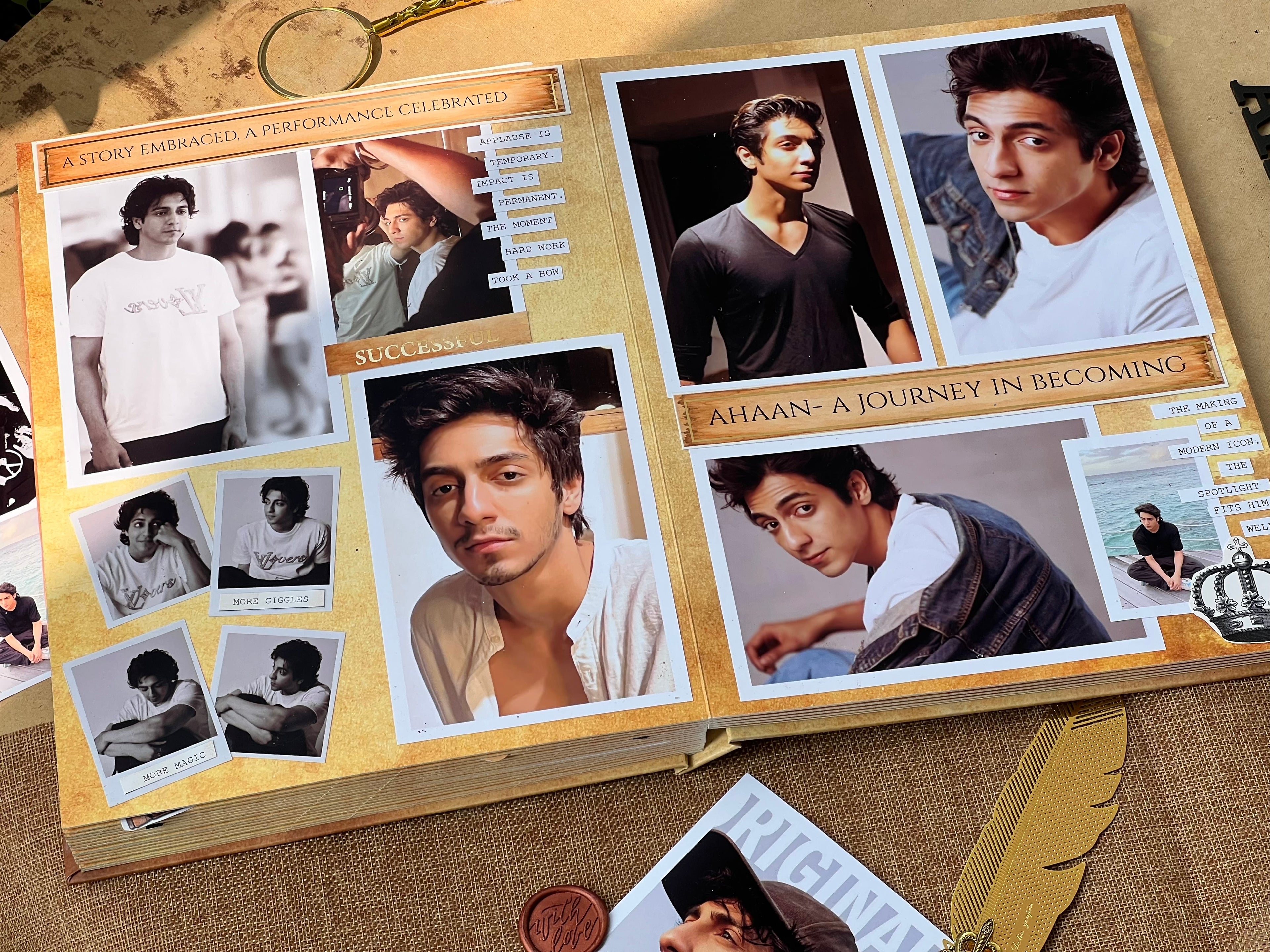 Ahaan Panday Coffee Table Book