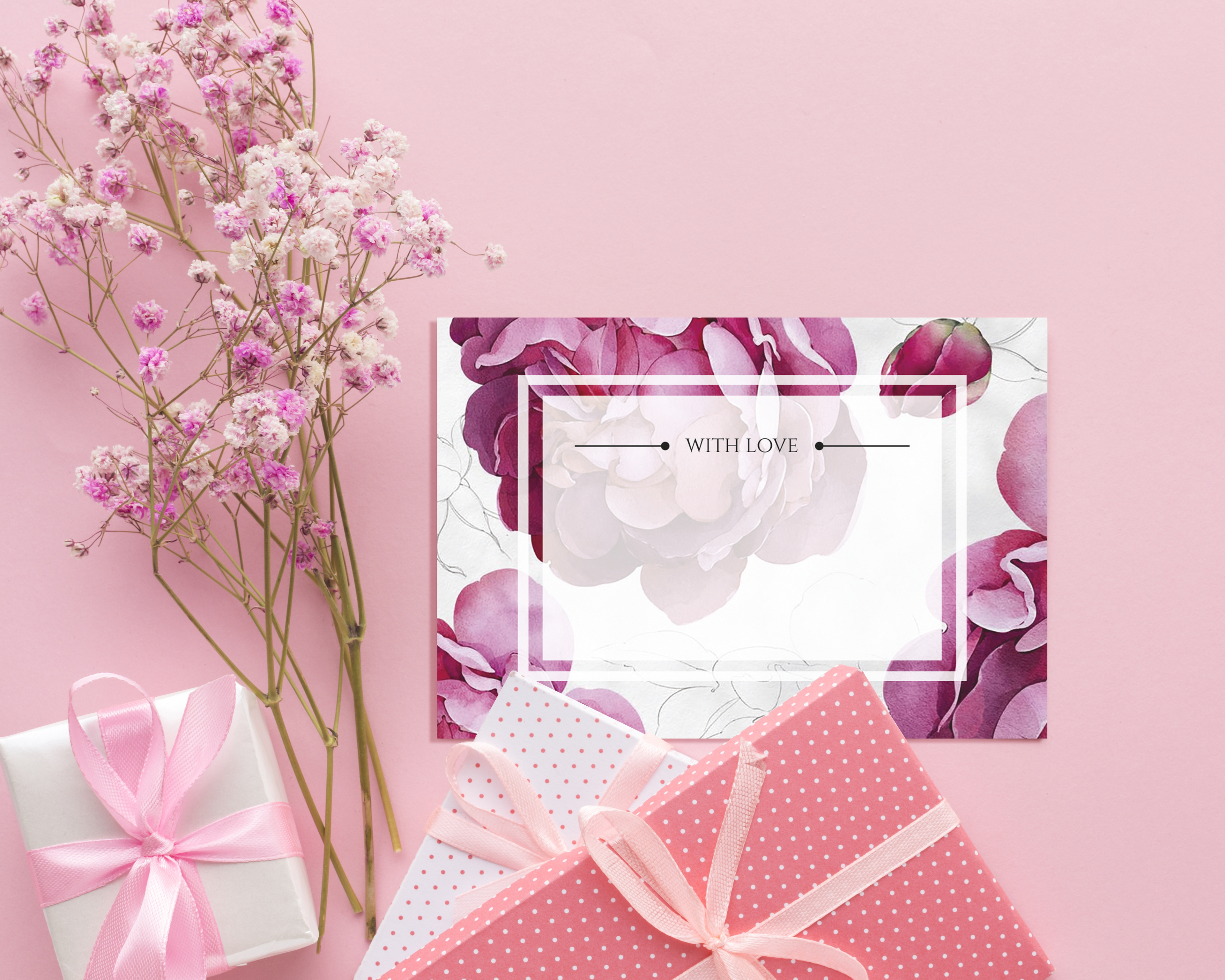 Gift Tag-  Rose Compilation