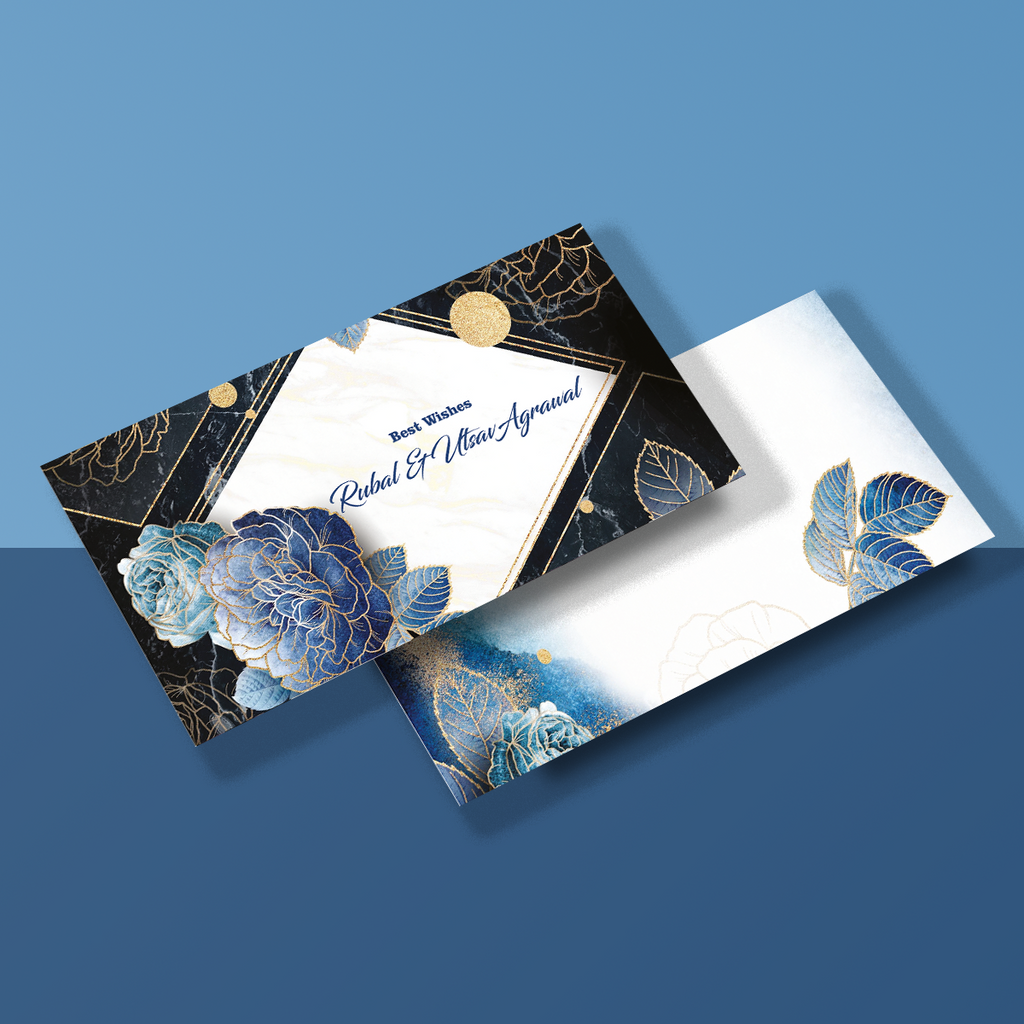 Custom Money Envelope Blue Mist