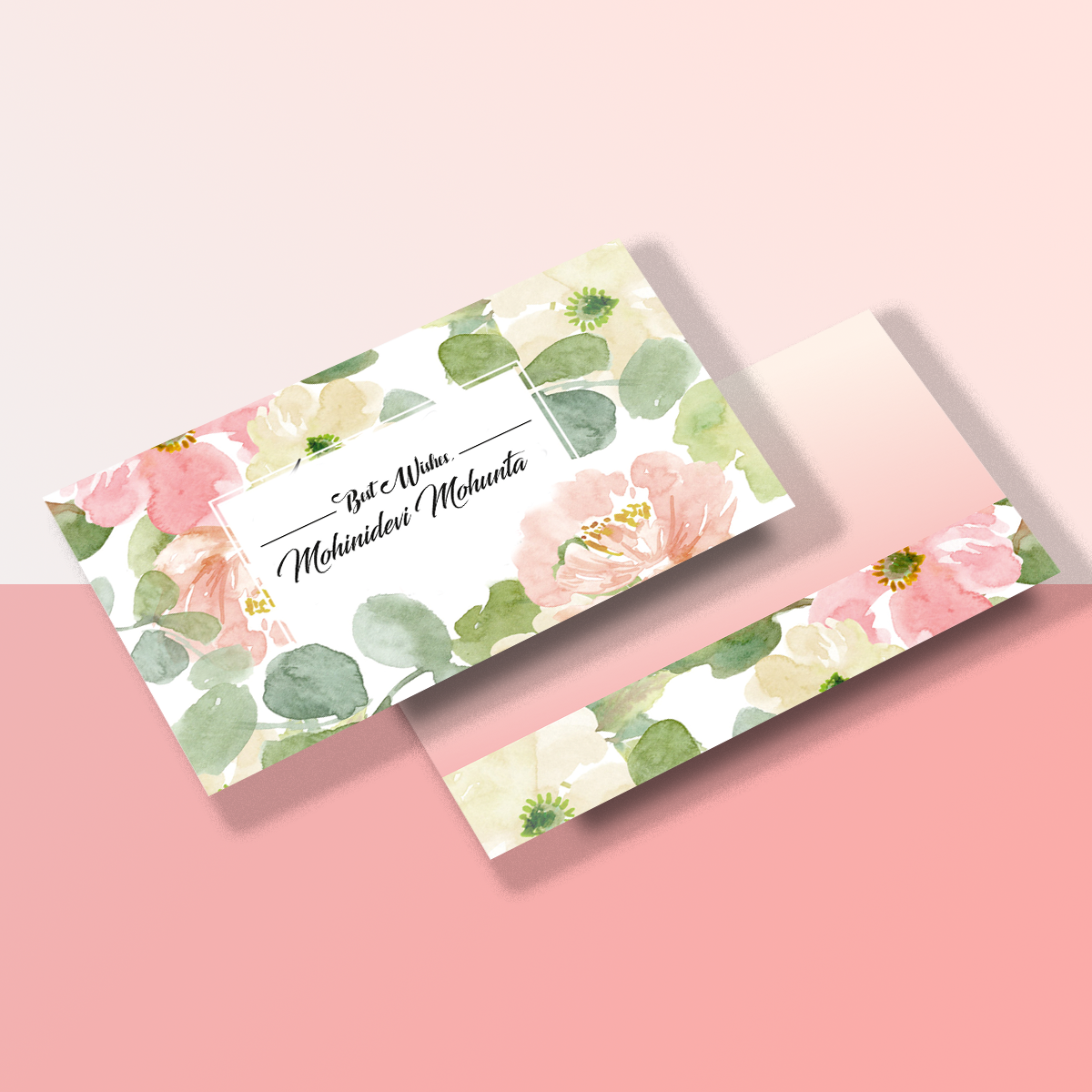 Premium Money Envelope Blush Horizon