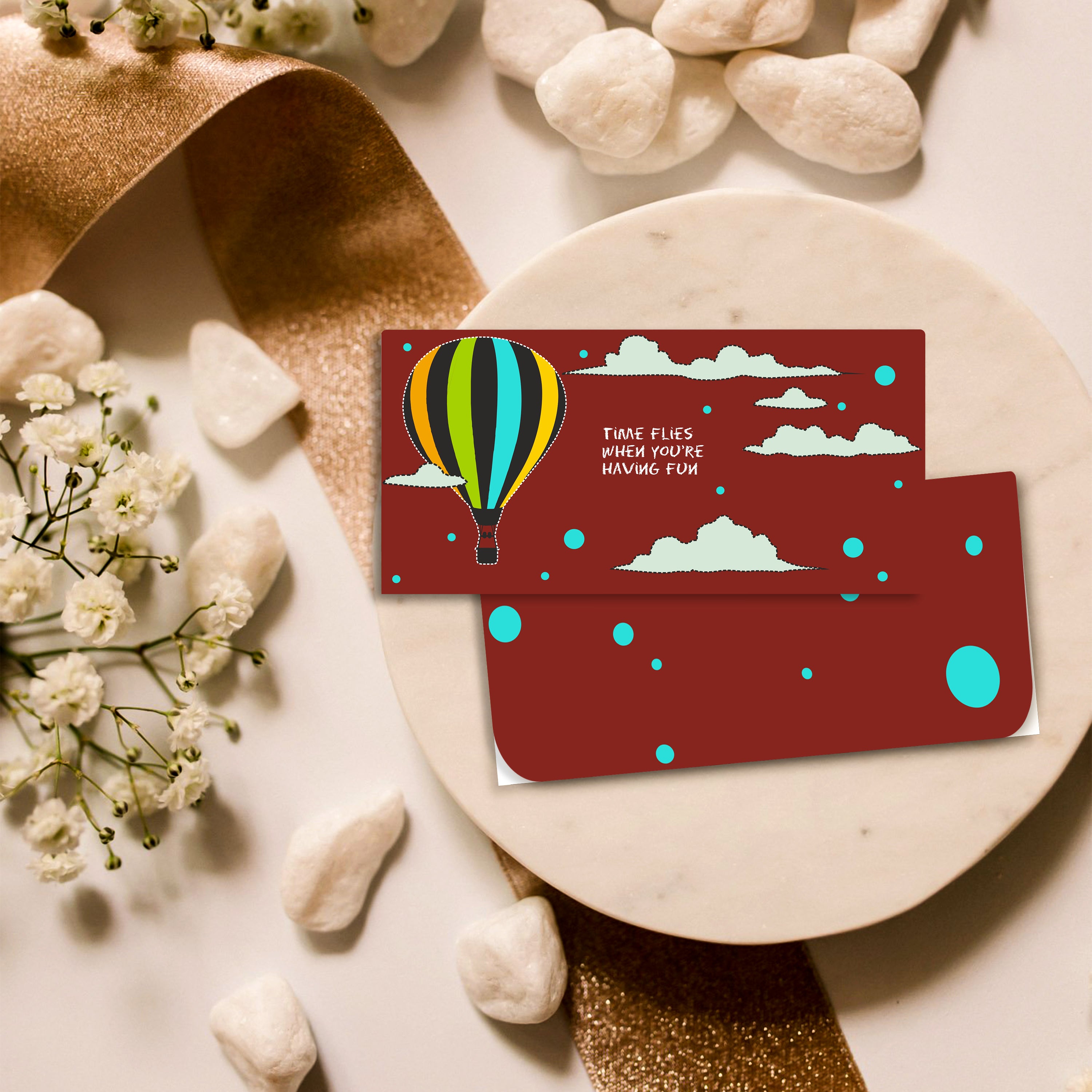 Money Envelope Brown Parachute