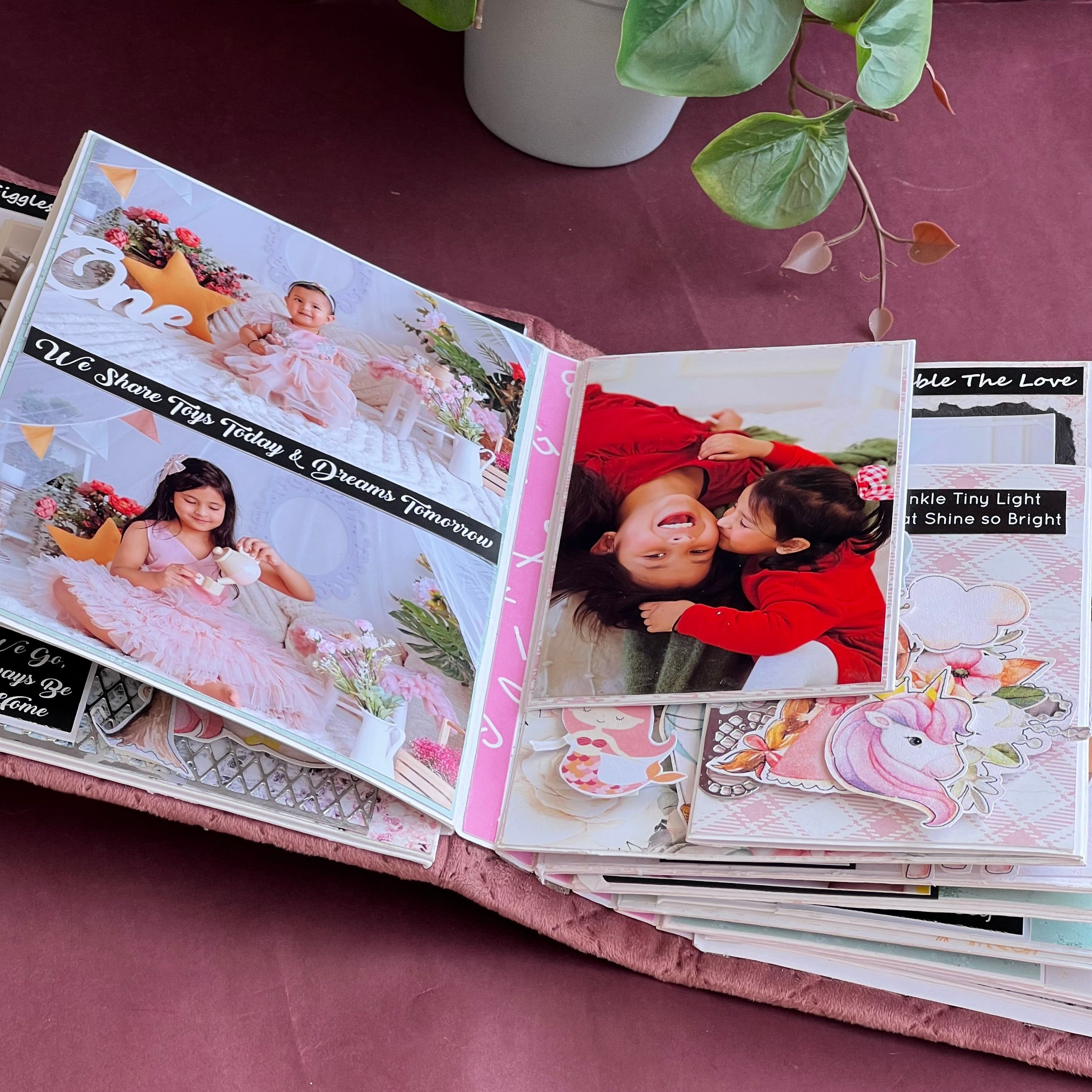 Photo Album Baby Girl- Princess Theme