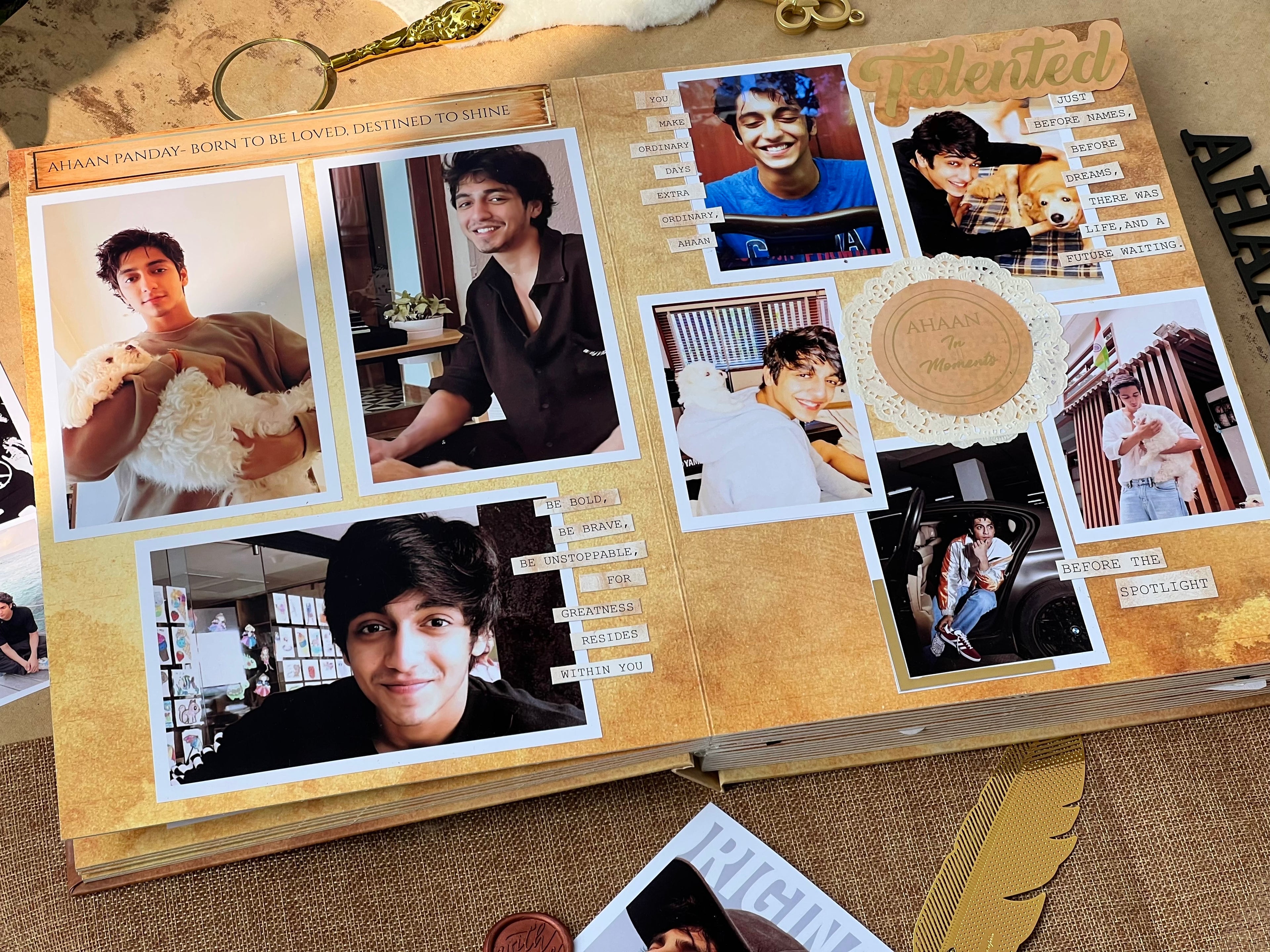 Ahaan Panday Coffee Table Book