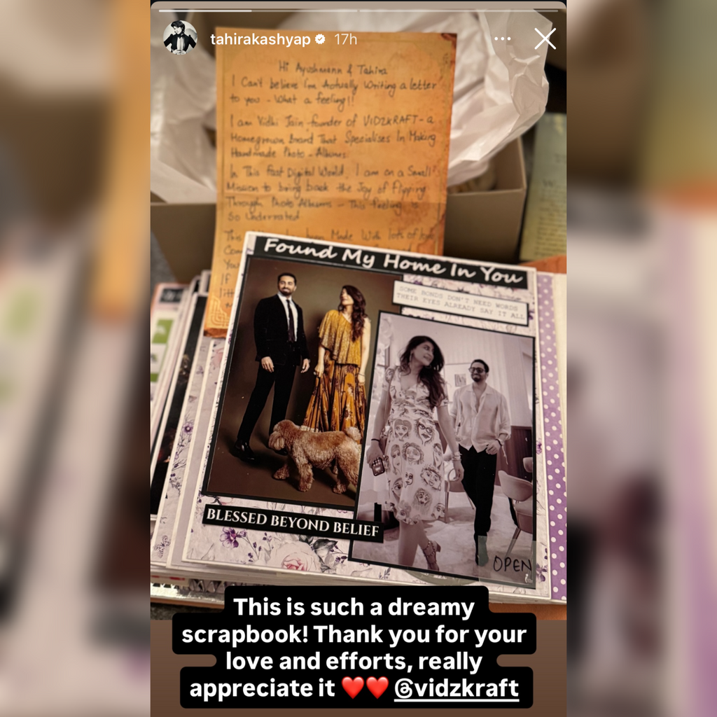 Personalised Family photo Album- Pure Bliss