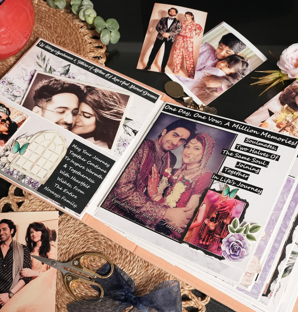 Personalised Family photo Album- Pure Bliss