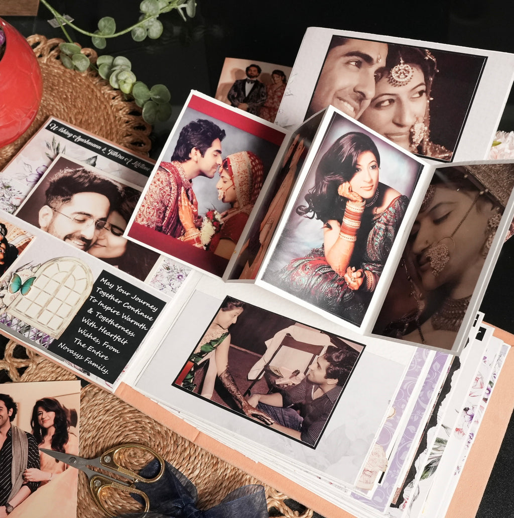 Personalised Family photo Album- Pure Bliss
