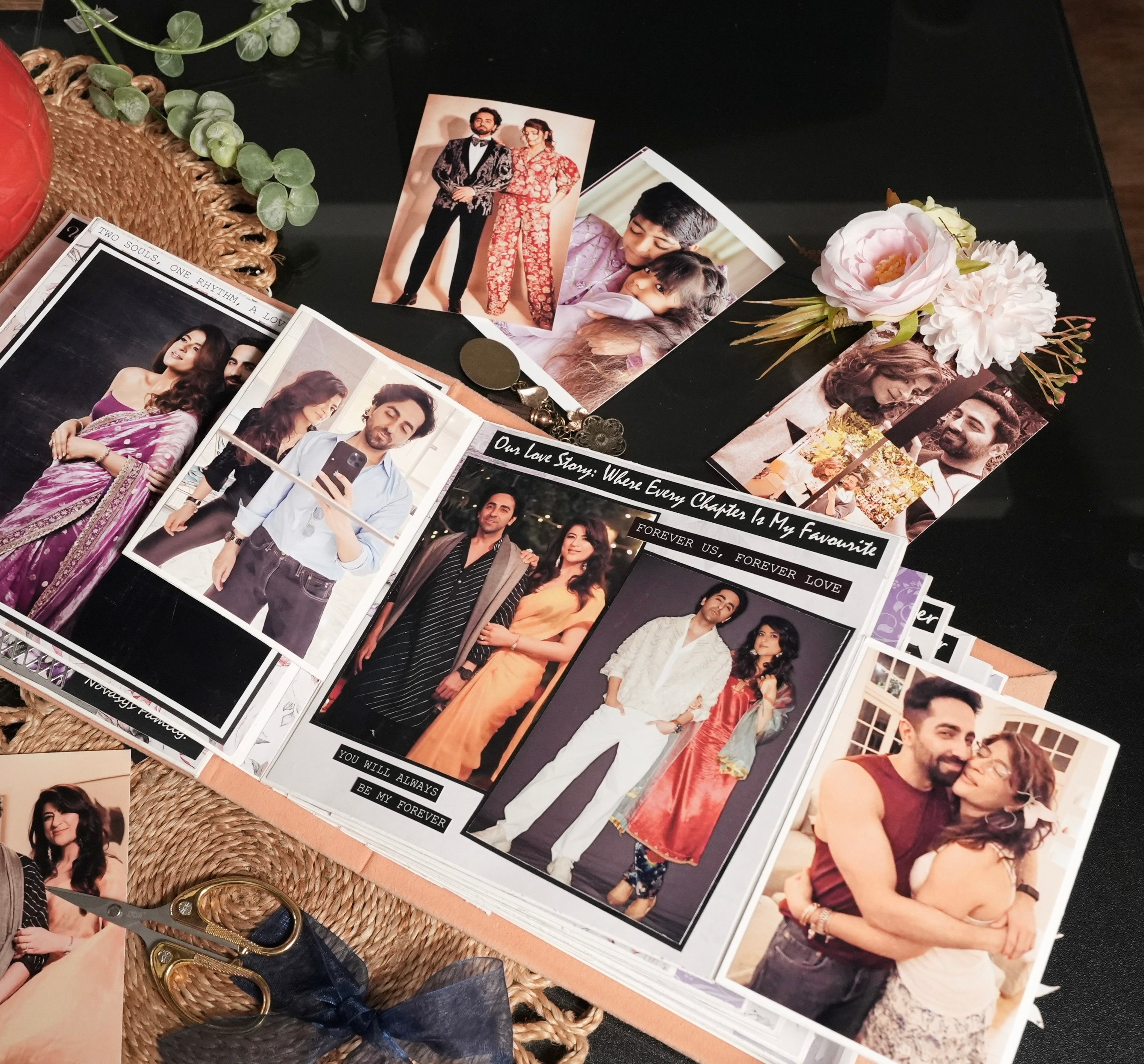 Personalised Family photo Album- Pure Bliss