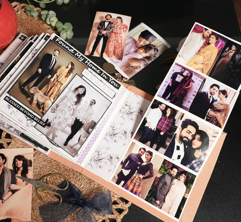 Personalised Family photo Album- Pure Bliss