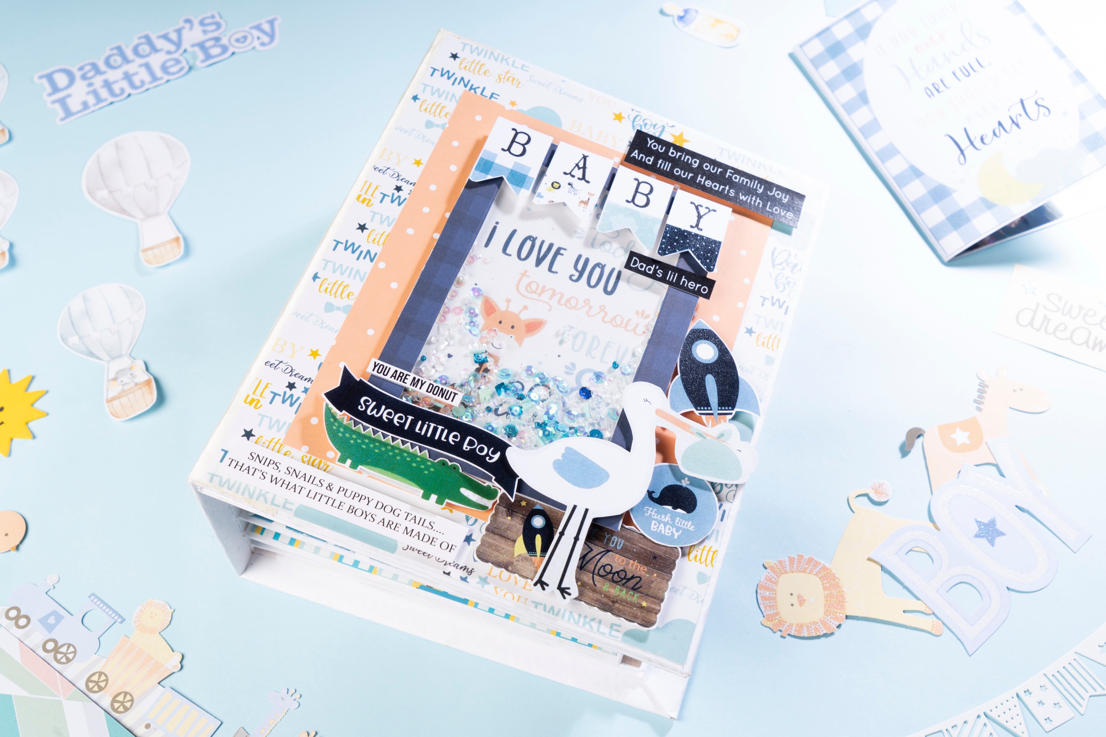 Baby Boy Photo Album- little joys