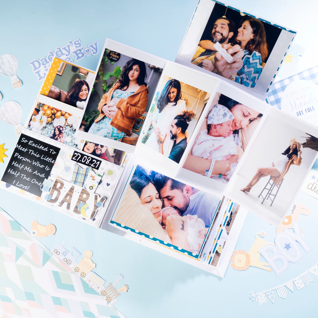 Baby Boy Photo Album- little joys