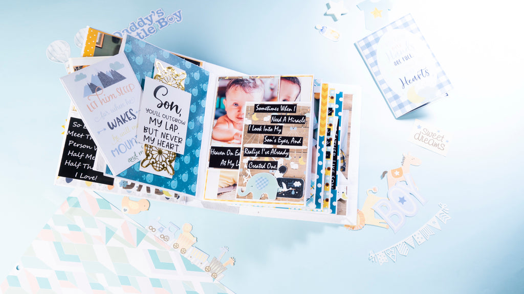 Baby Boy Photo Album- little joys