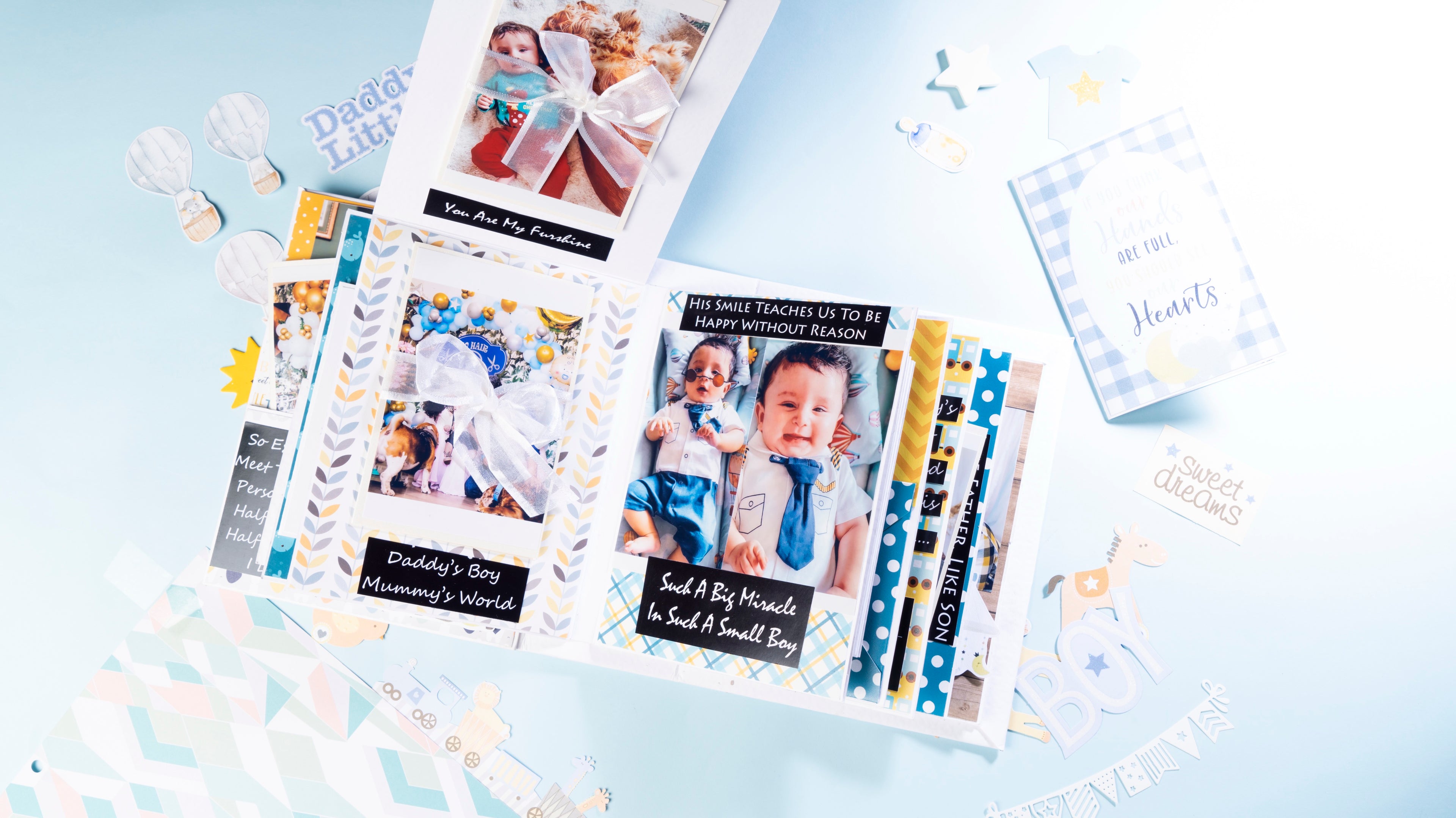 Baby Boy Photo Album- little joys