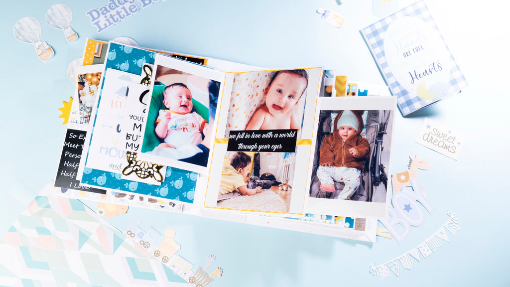 Baby Boy Photo Album- little joys