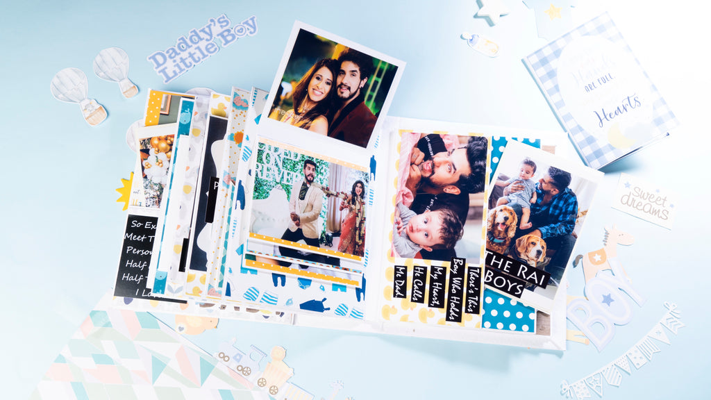 Baby Boy Photo Album- little joys