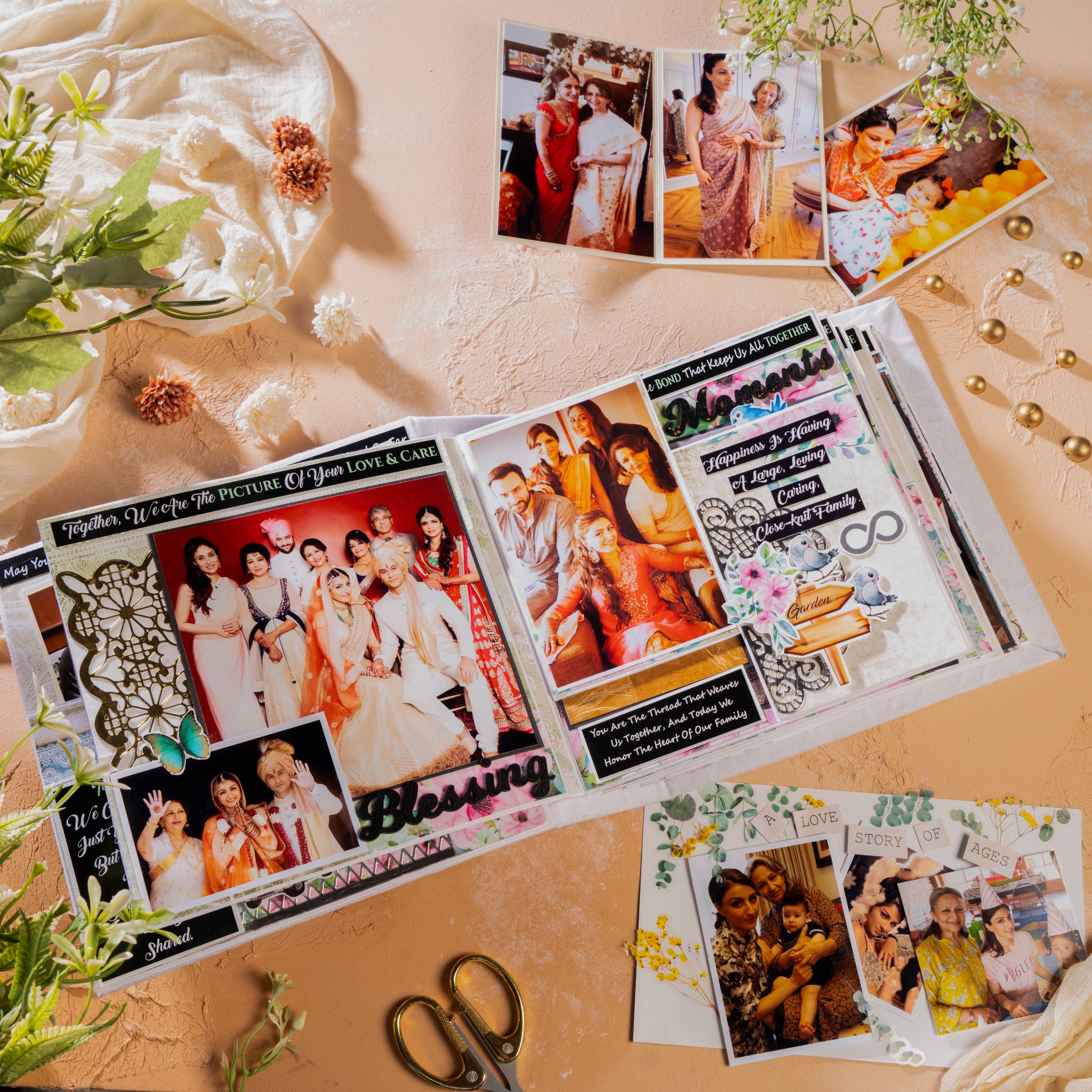 Birthday photo Album- Mangolian joys