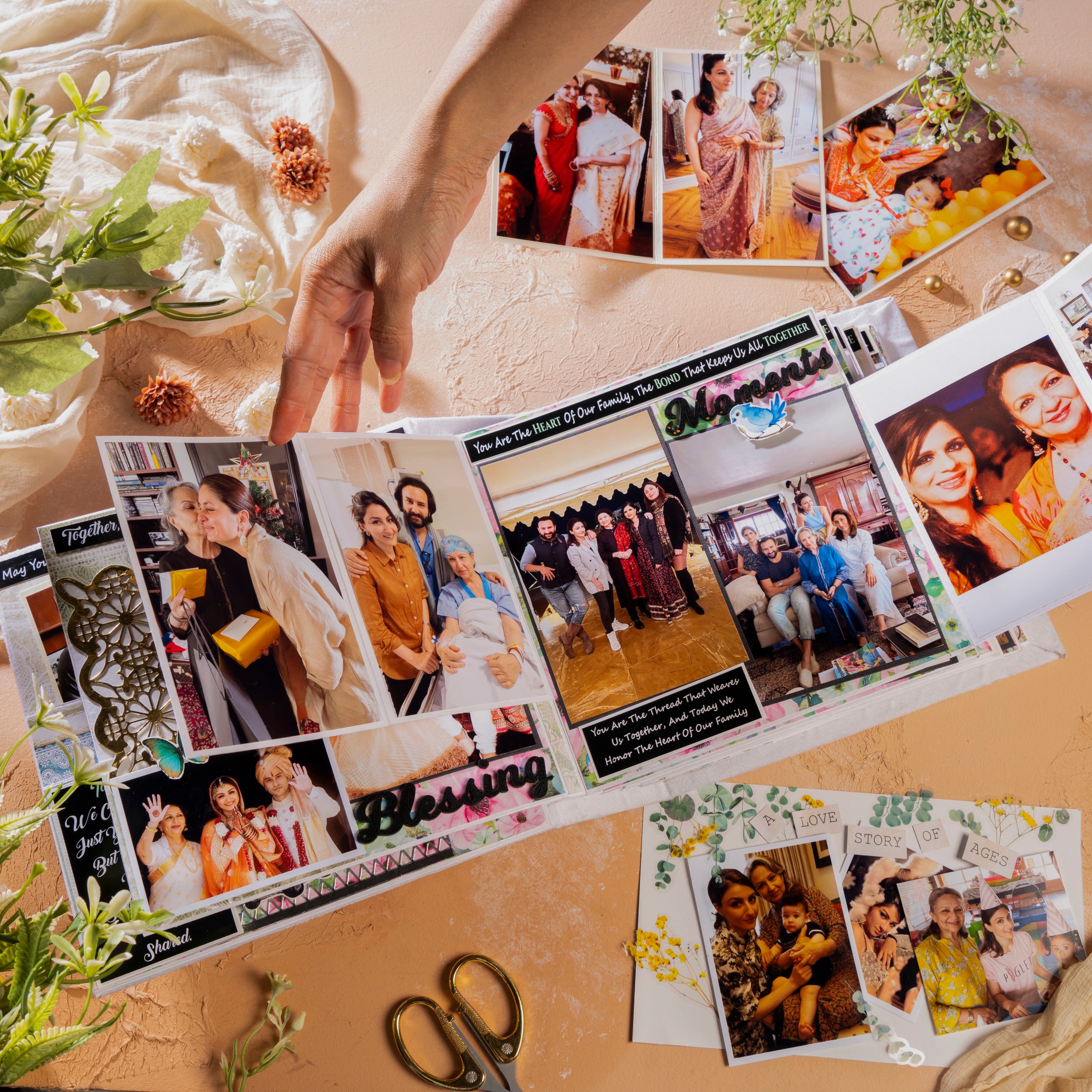 Birthday photo Album- Mangolian joys