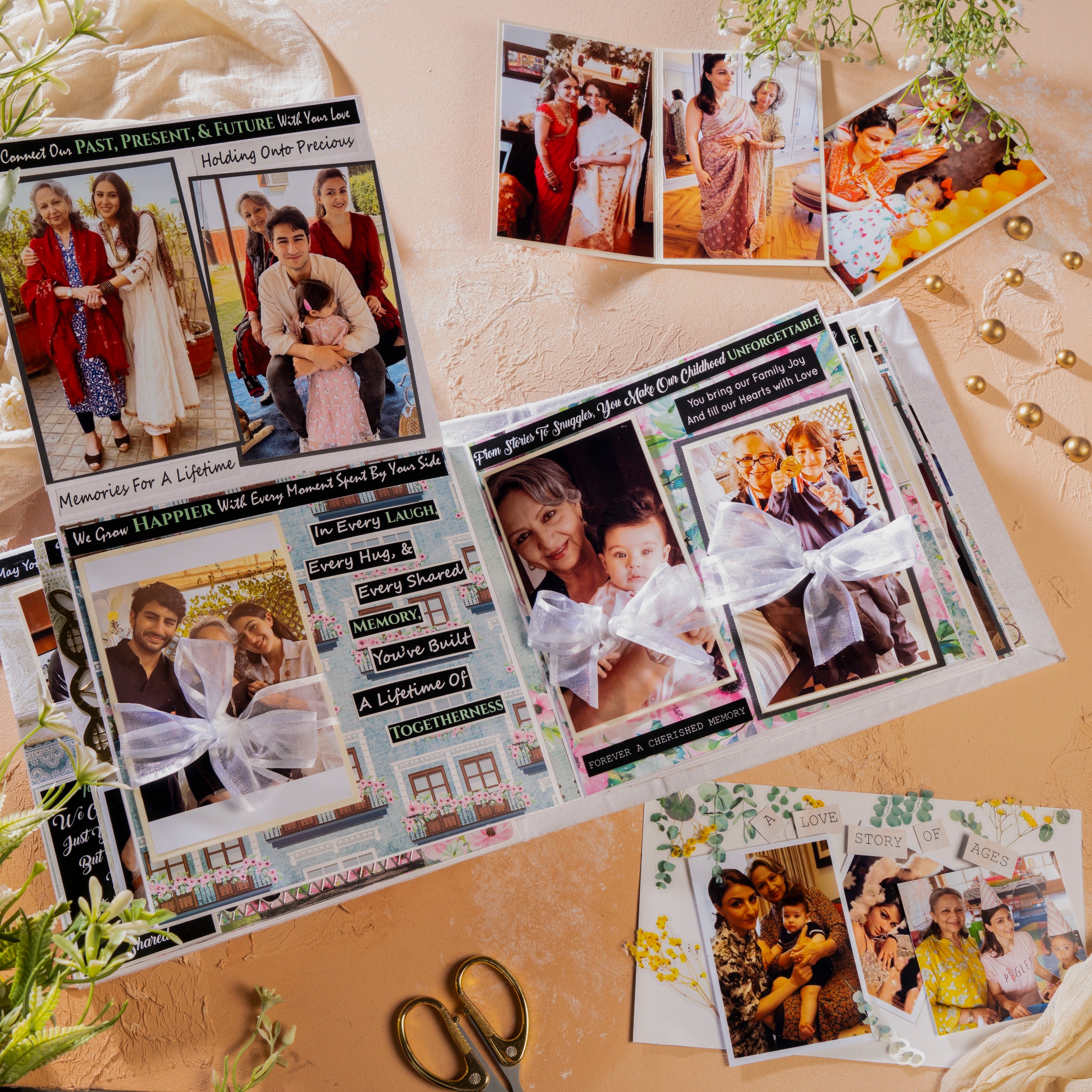 Birthday photo Album- Mangolian joys