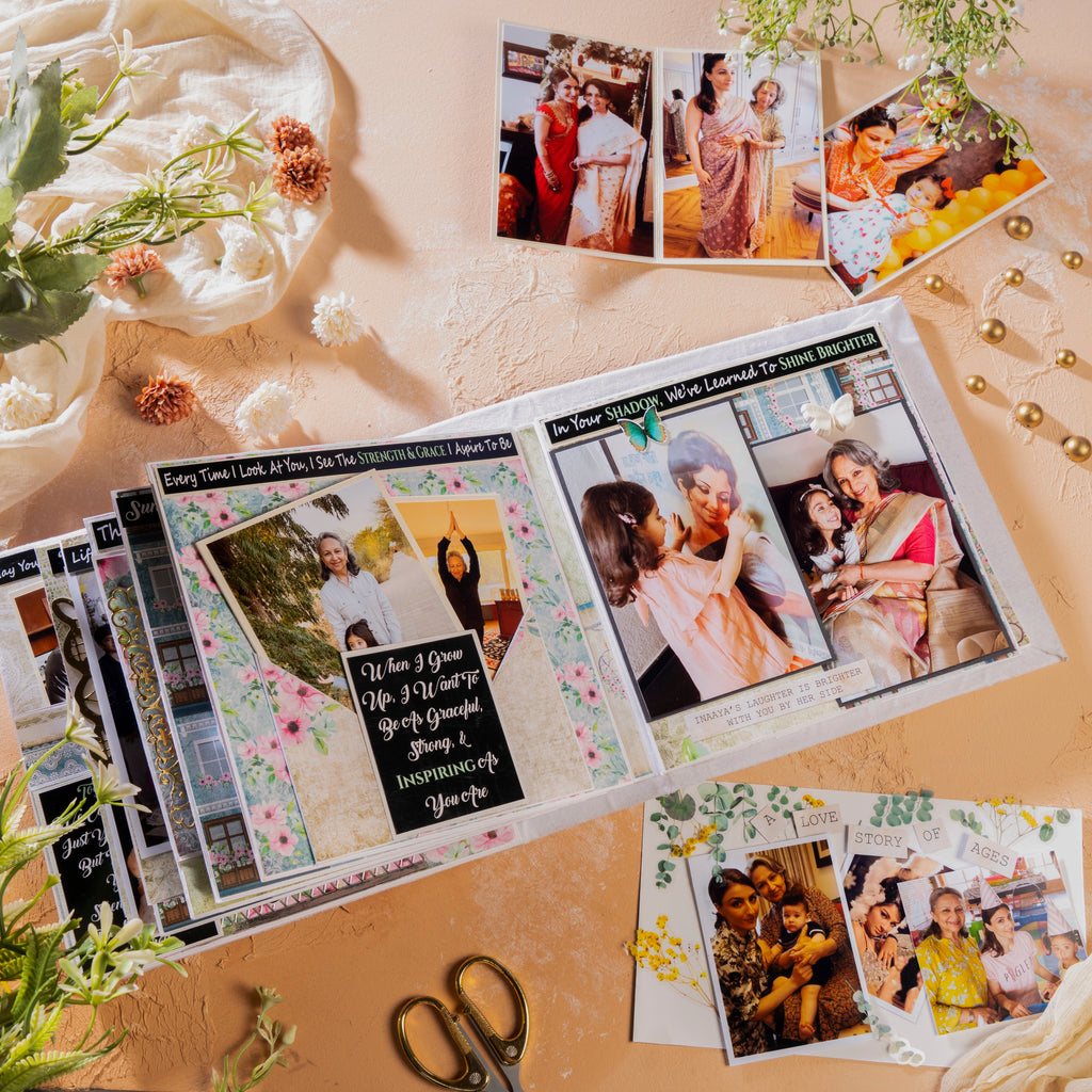 Birthday photo Album- Mangolian joys