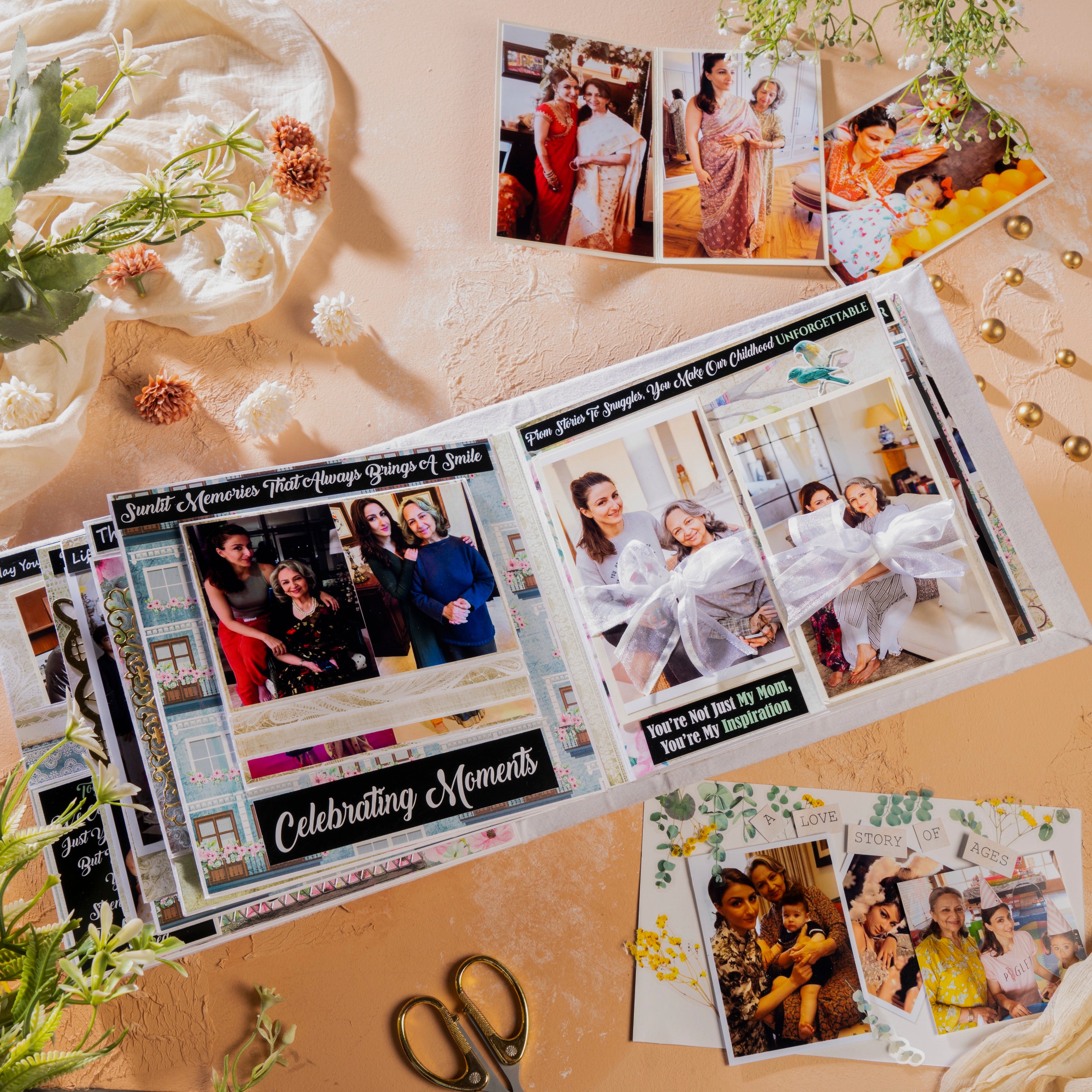 Birthday photo Album- Mangolian joys