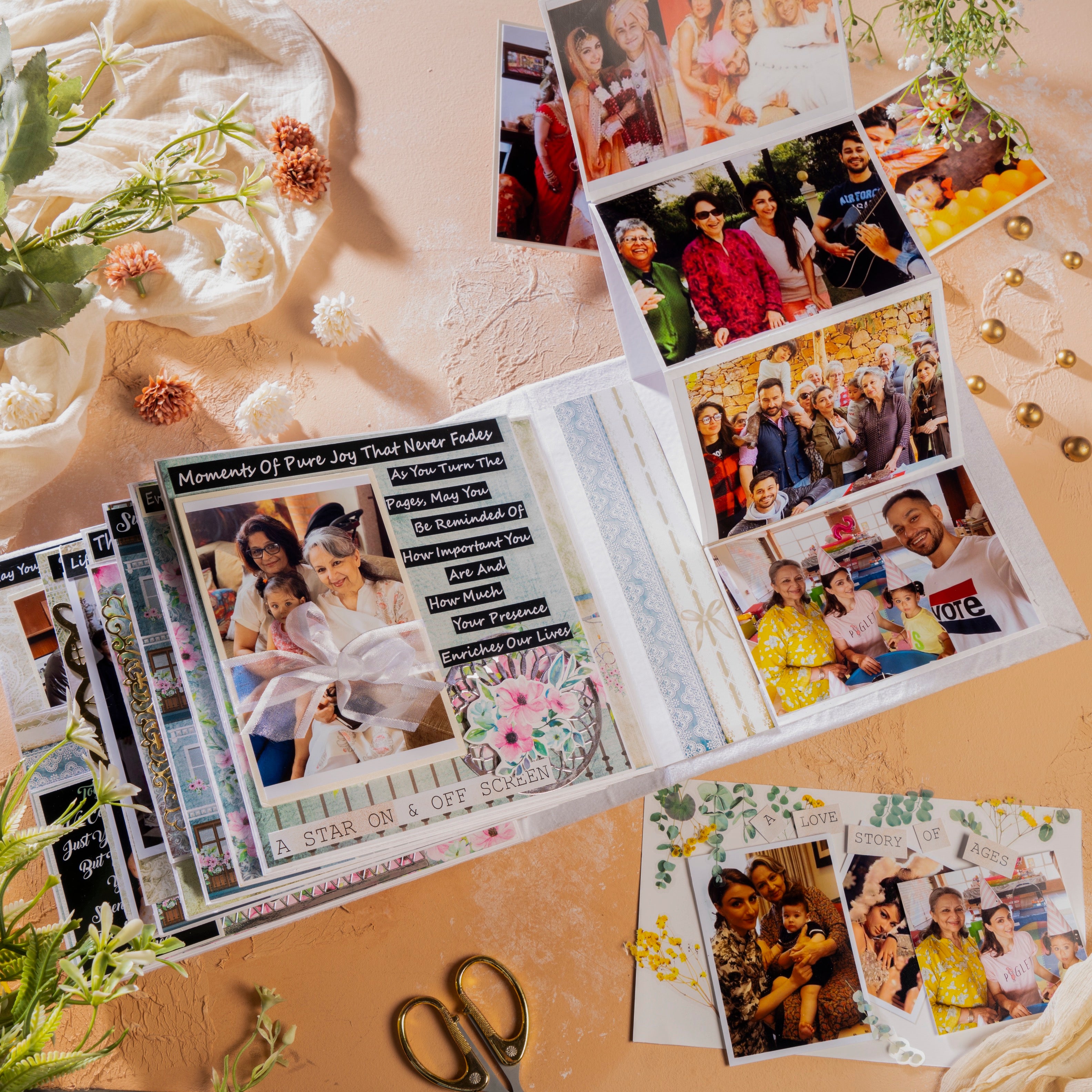 Birthday photo Album- Mangolian joys