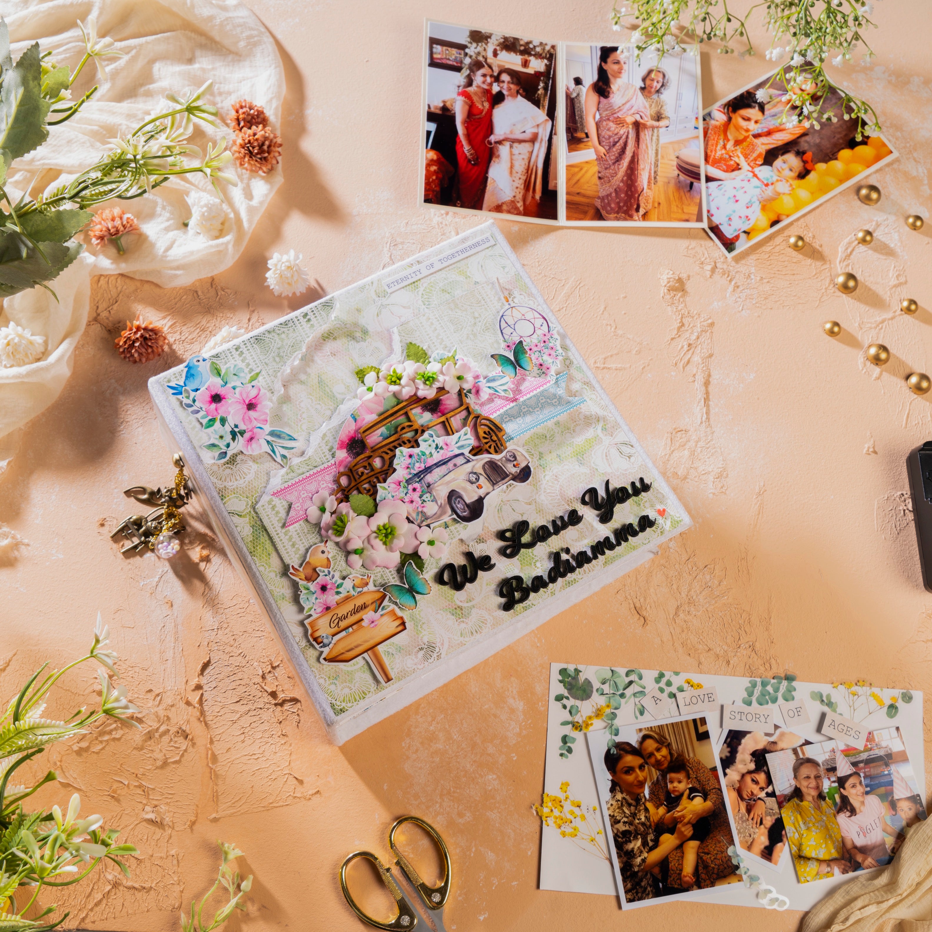 Birthday photo Album- Mangolian joys
