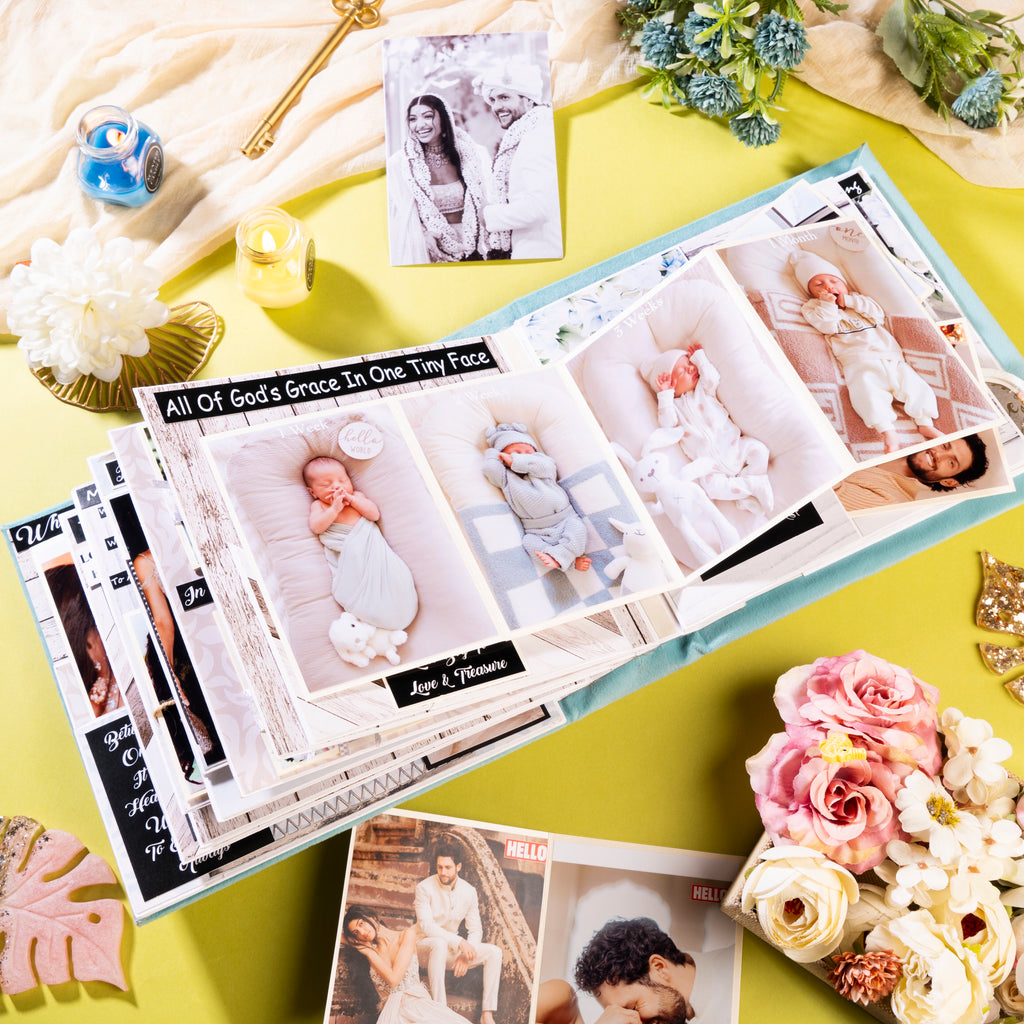 Family & Couple Photo Album- White Wedding