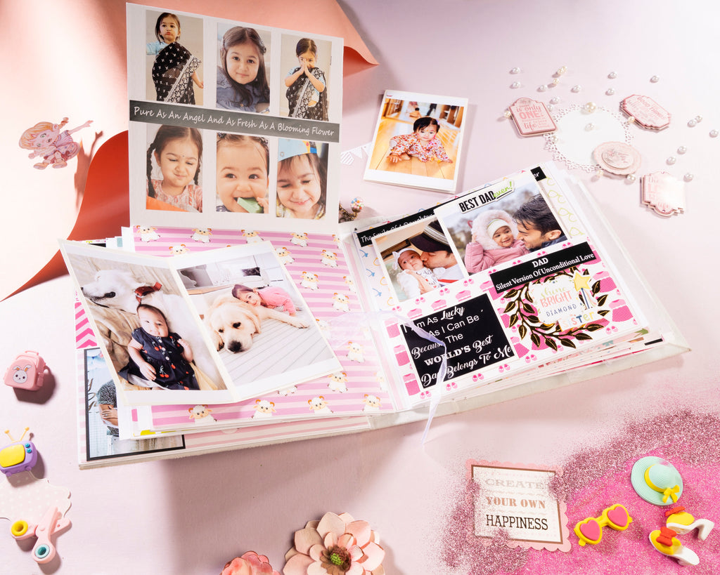 Baby Memory Book- Barbie Theme
