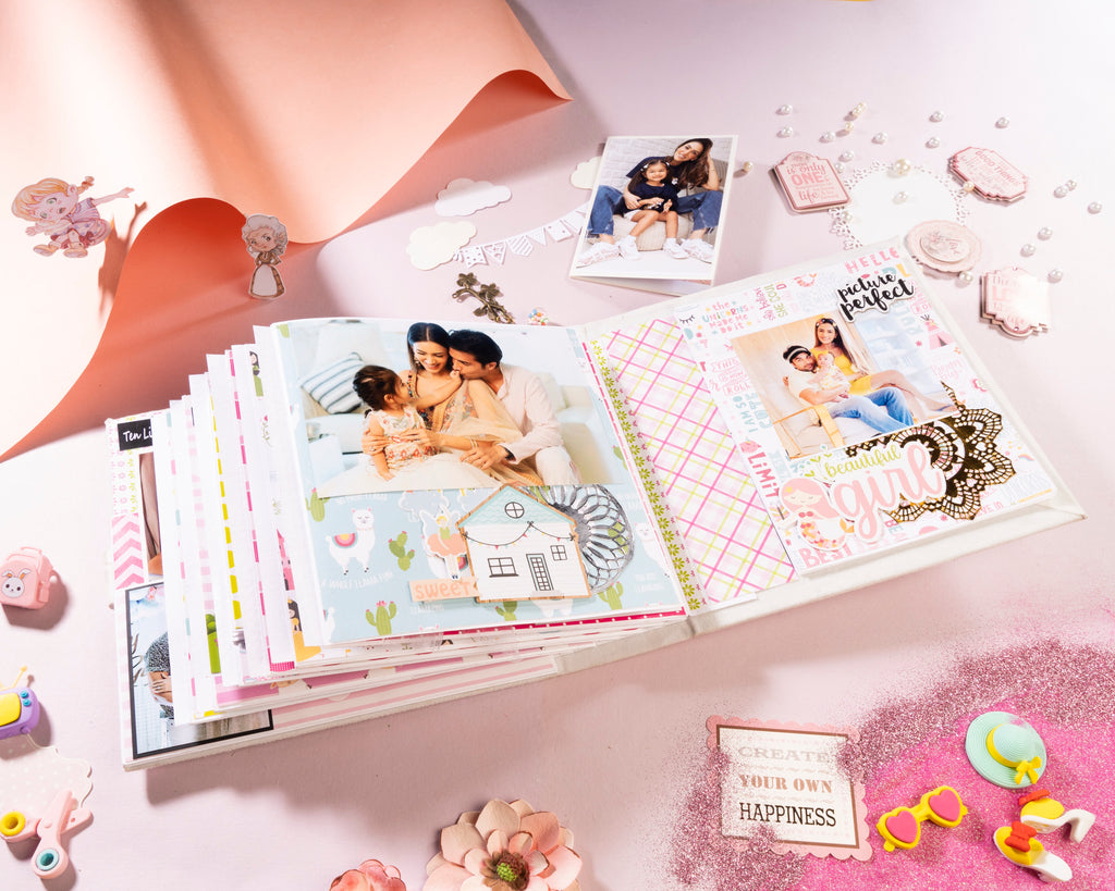 Baby Memory Book- Barbie Theme