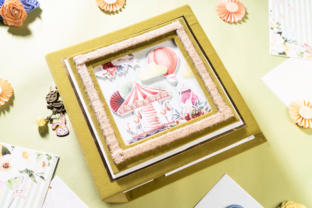 Baby Album- Carnival Theme