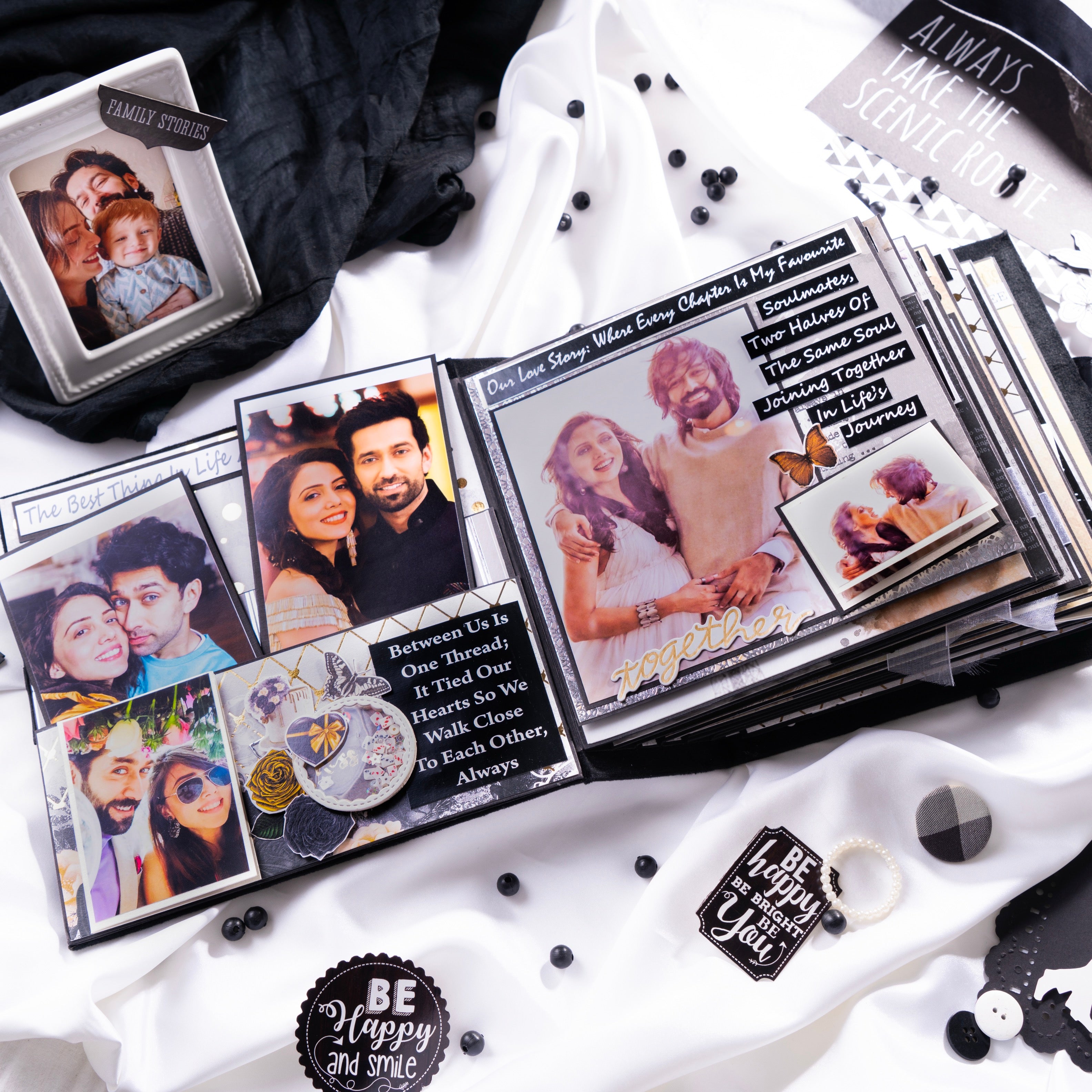 Family memory- Photo Book- Mr & Mrs Black