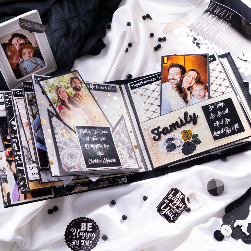 Family memory- Photo Book- Mr & Mrs Black