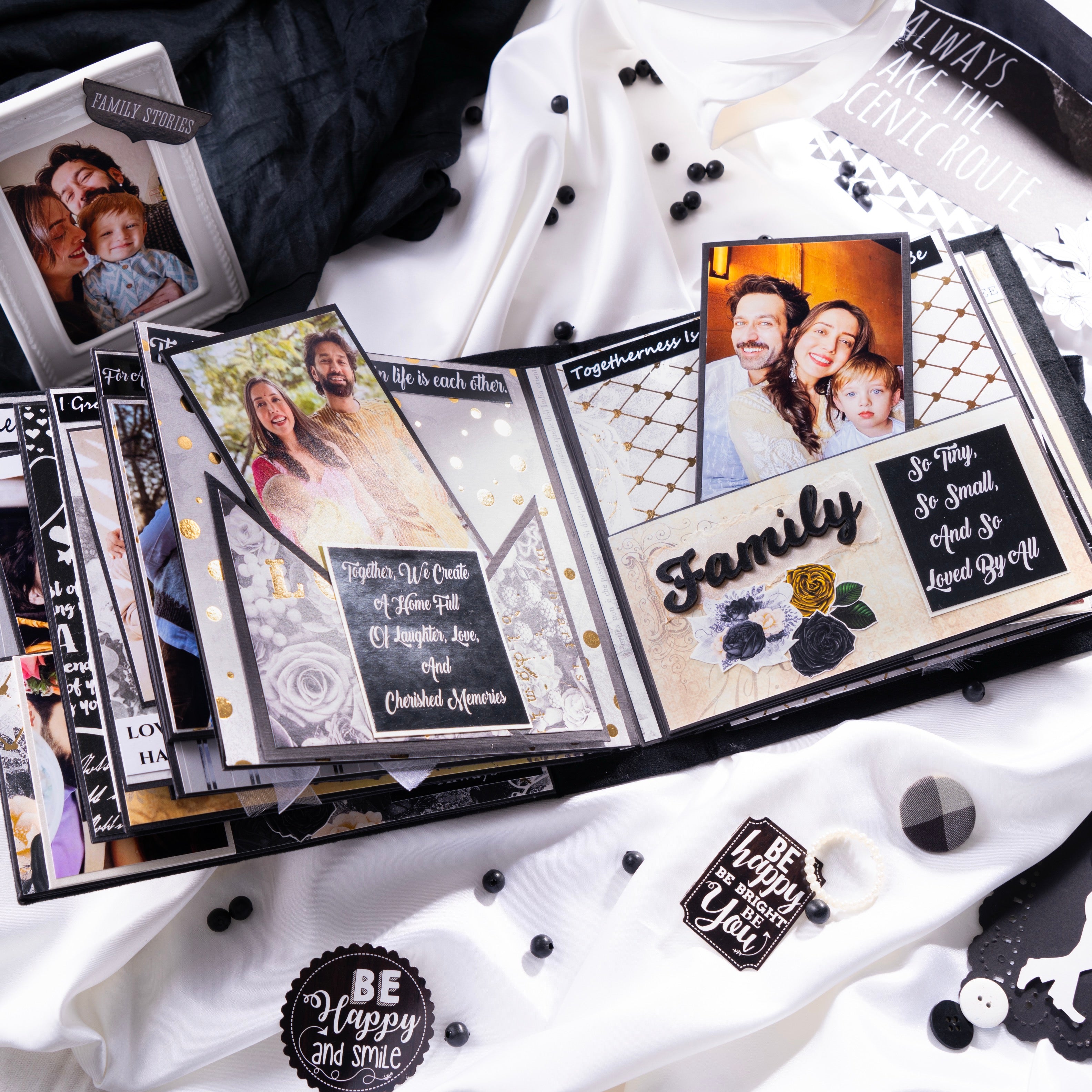 Family memory- Photo Book- Mr & Mrs Black
