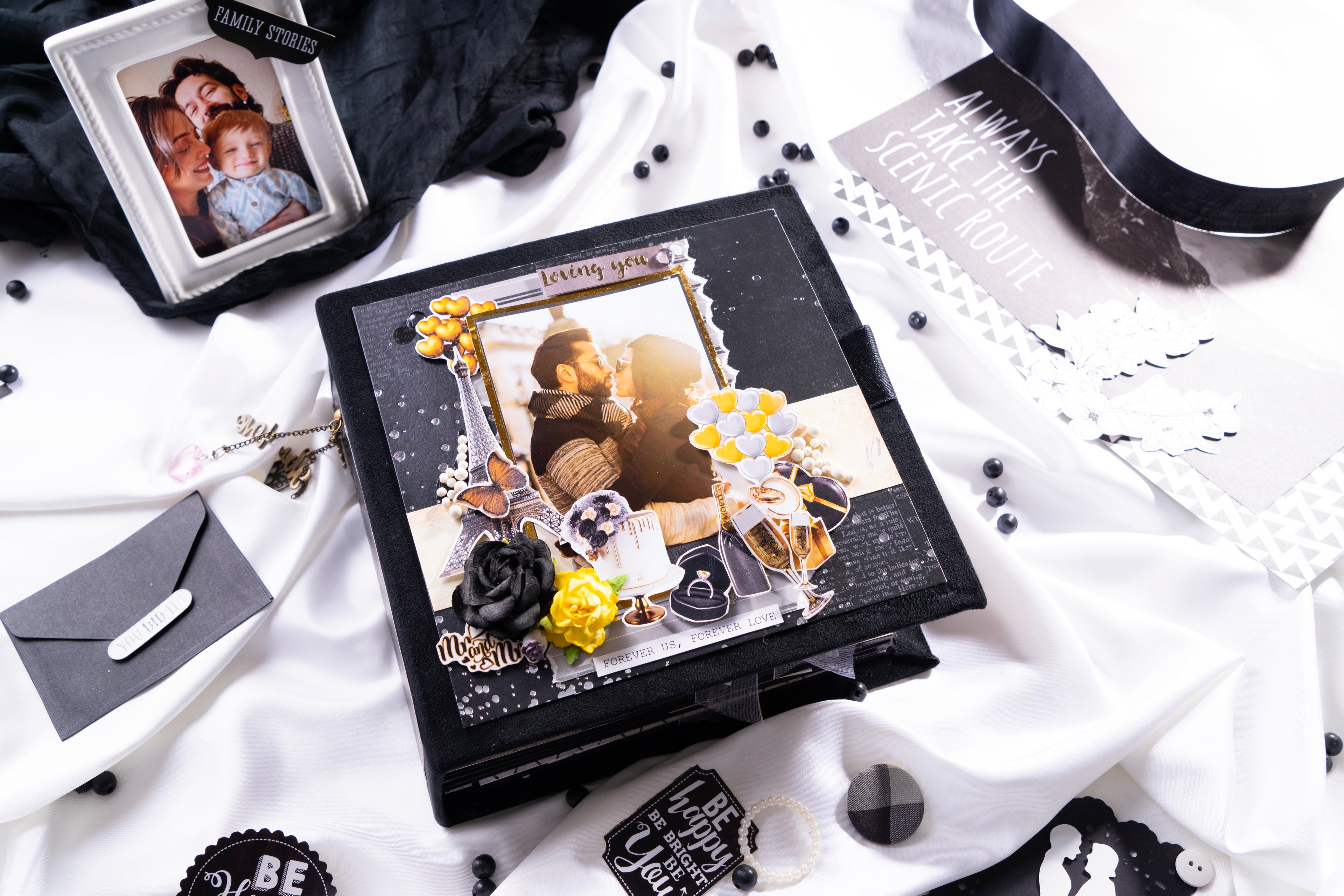 Family memory- Photo Book- Mr & Mrs Black