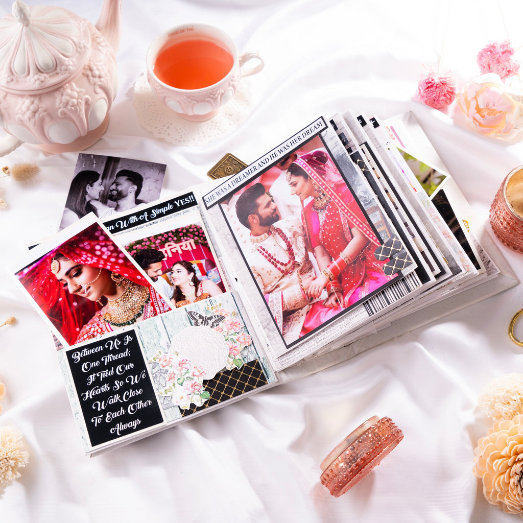 Handmade Family Photo Album- Celebration
