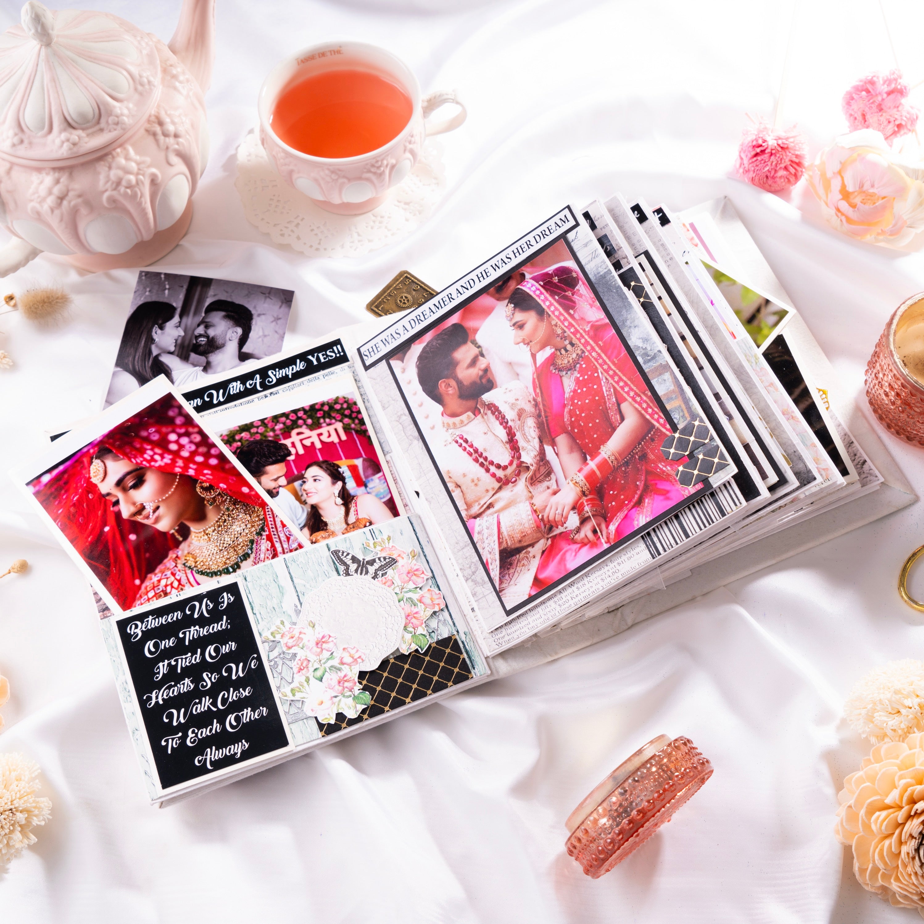 Handmade Family Photo Album- Celebration