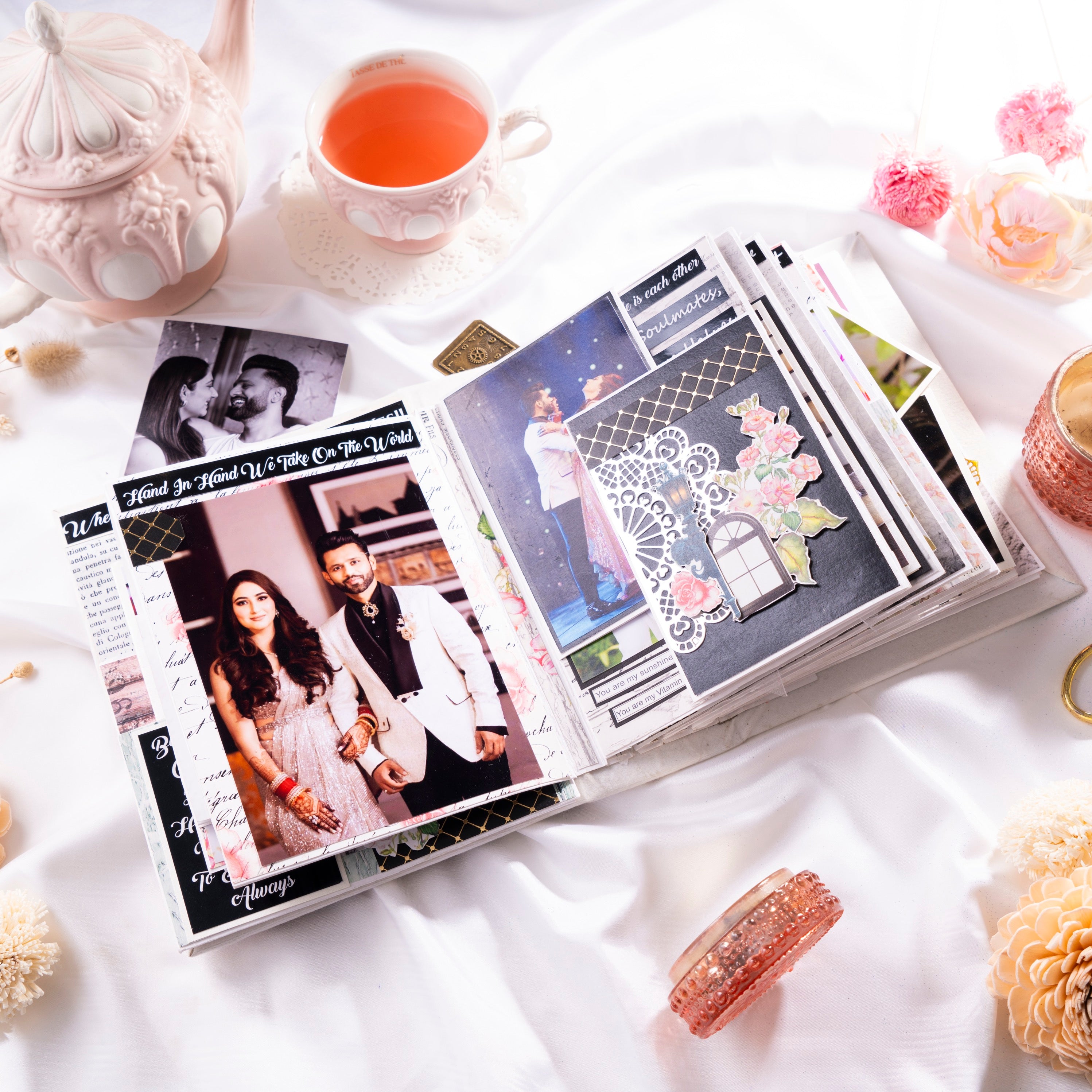 Handmade Family Photo Album- Celebration