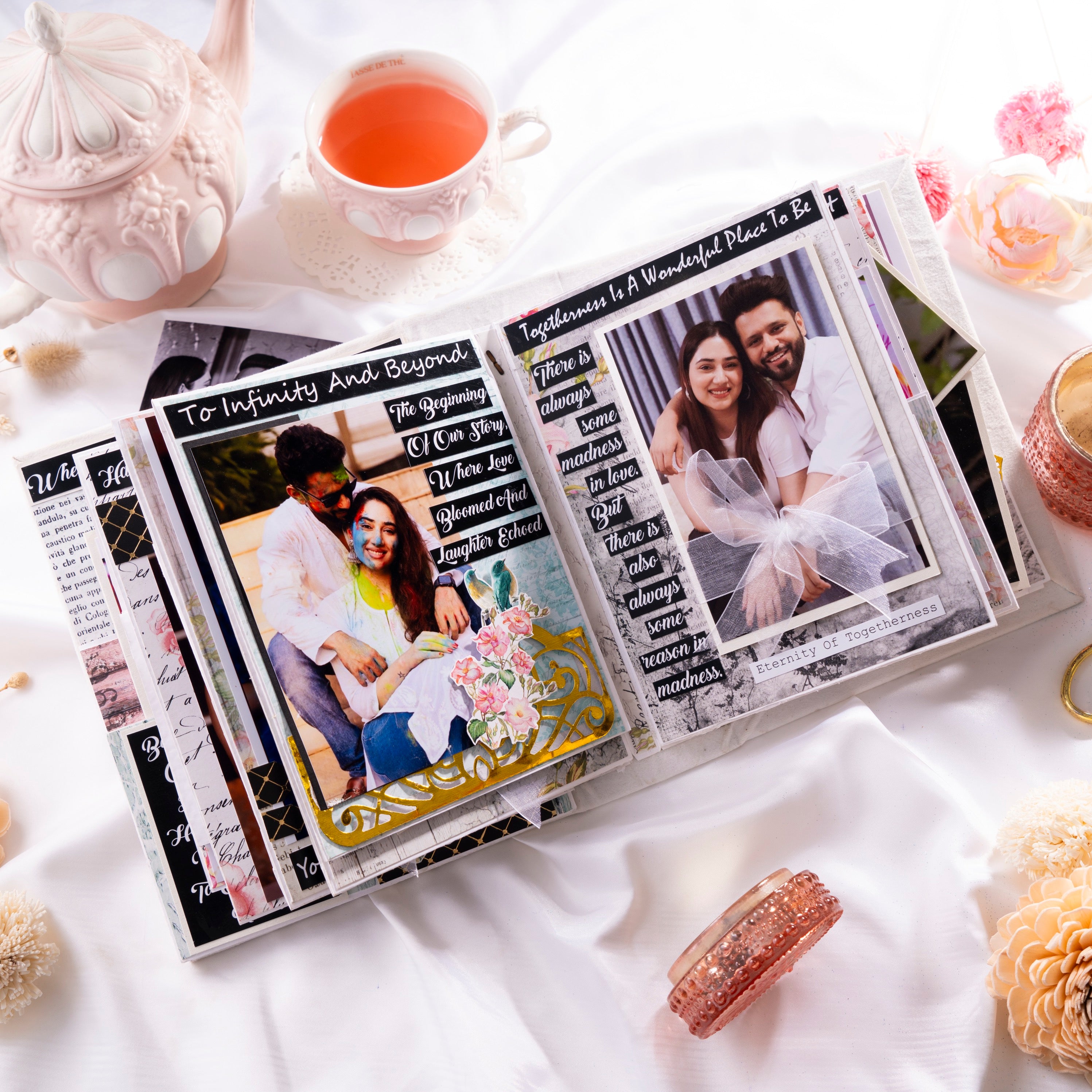 Handmade Family Photo Album- Celebration