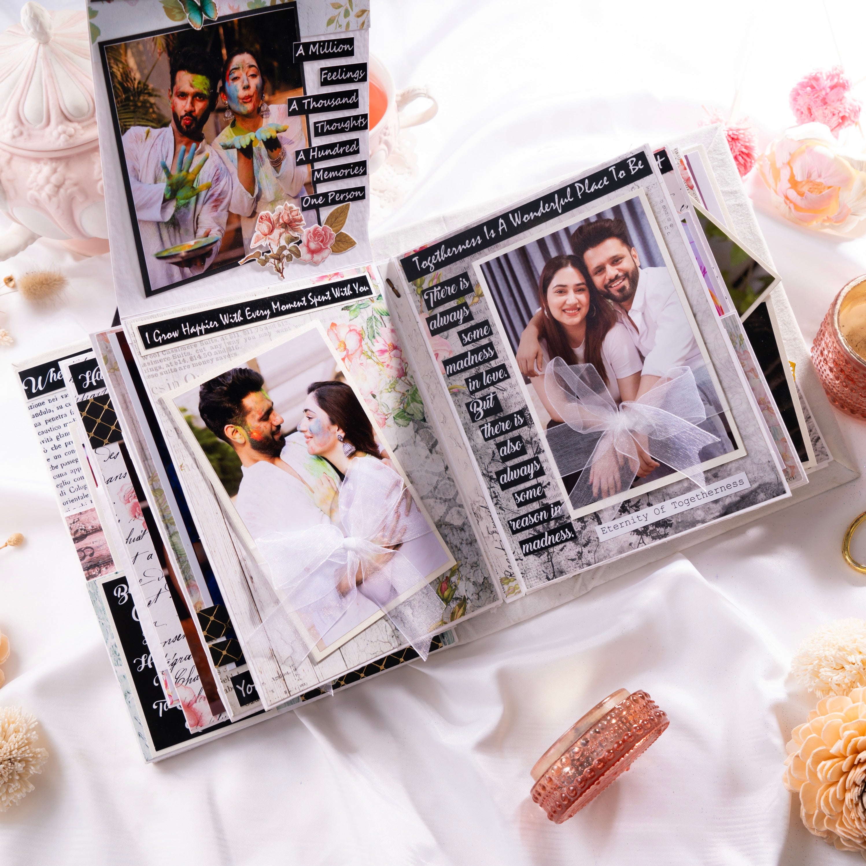 Handmade Family Photo Album- Celebration