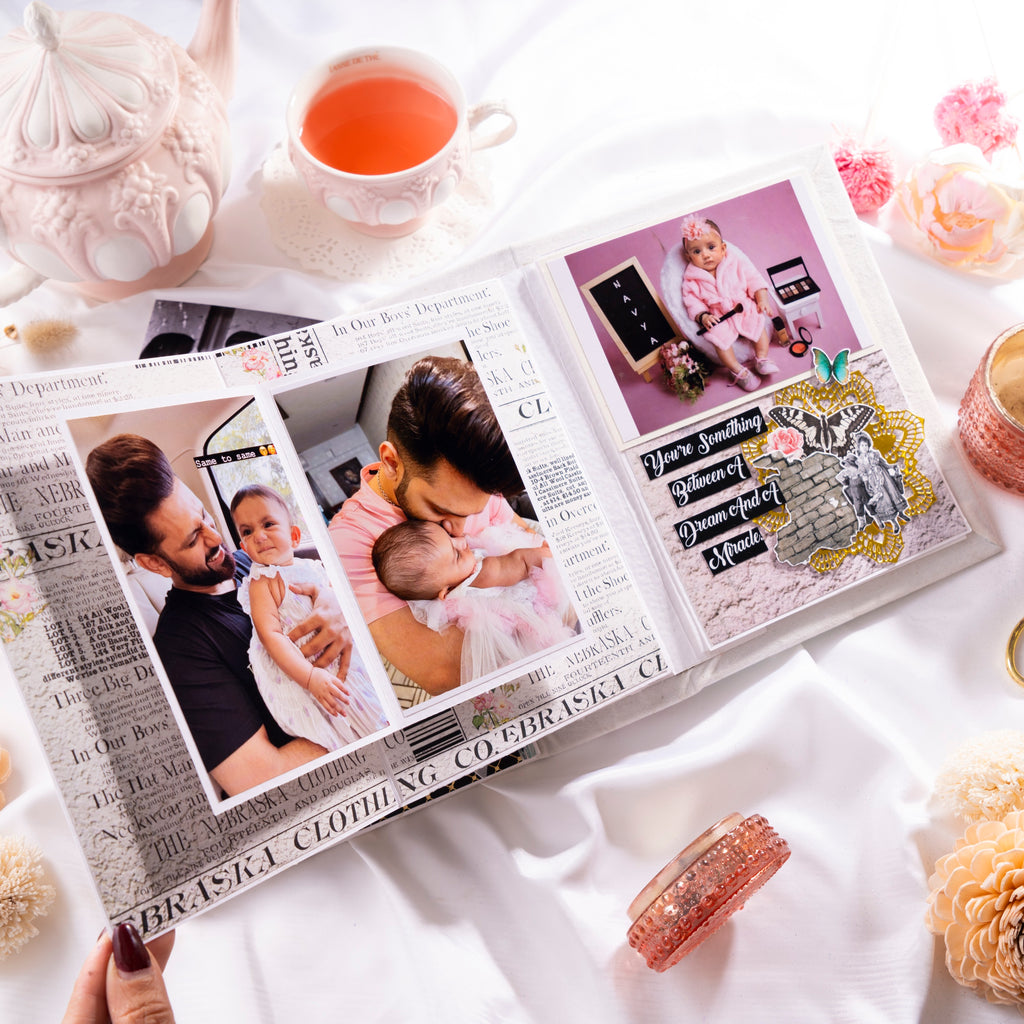 Handmade Family Photo Album- Celebration