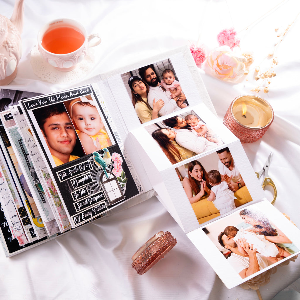 Handmade Family Photo Album- Celebration