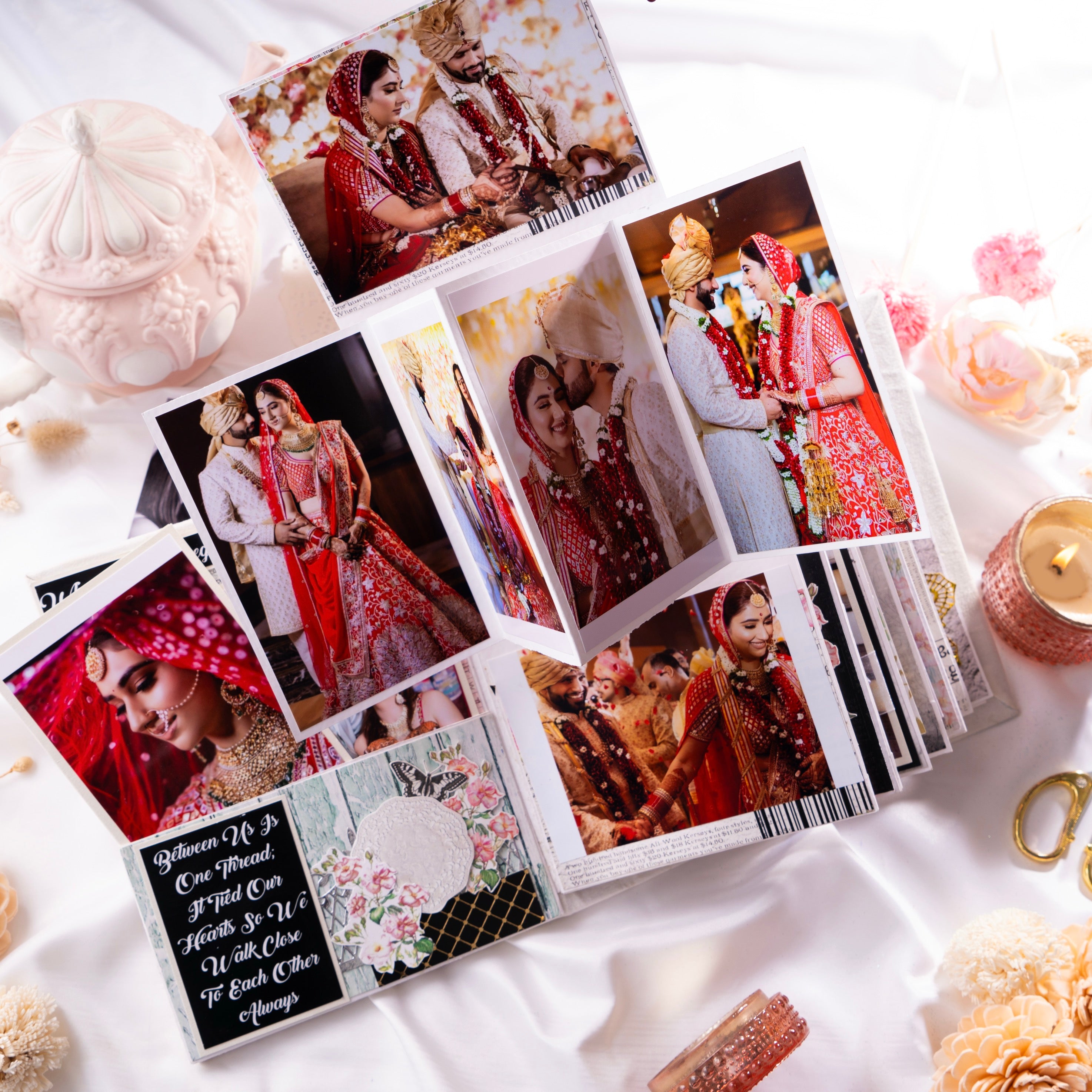 Handmade Family Photo Album- Celebration