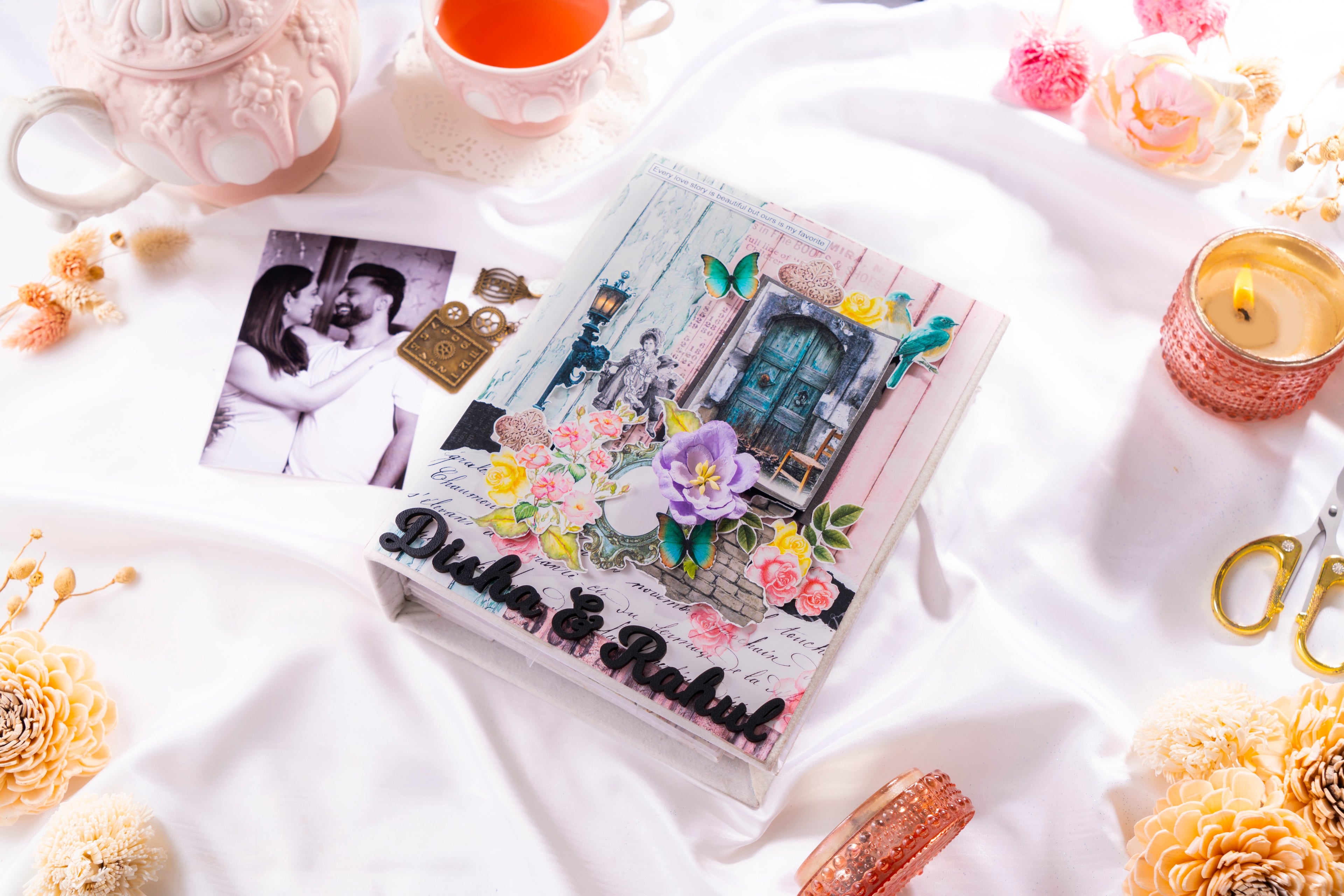 Handmade Family Photo Album- Celebration