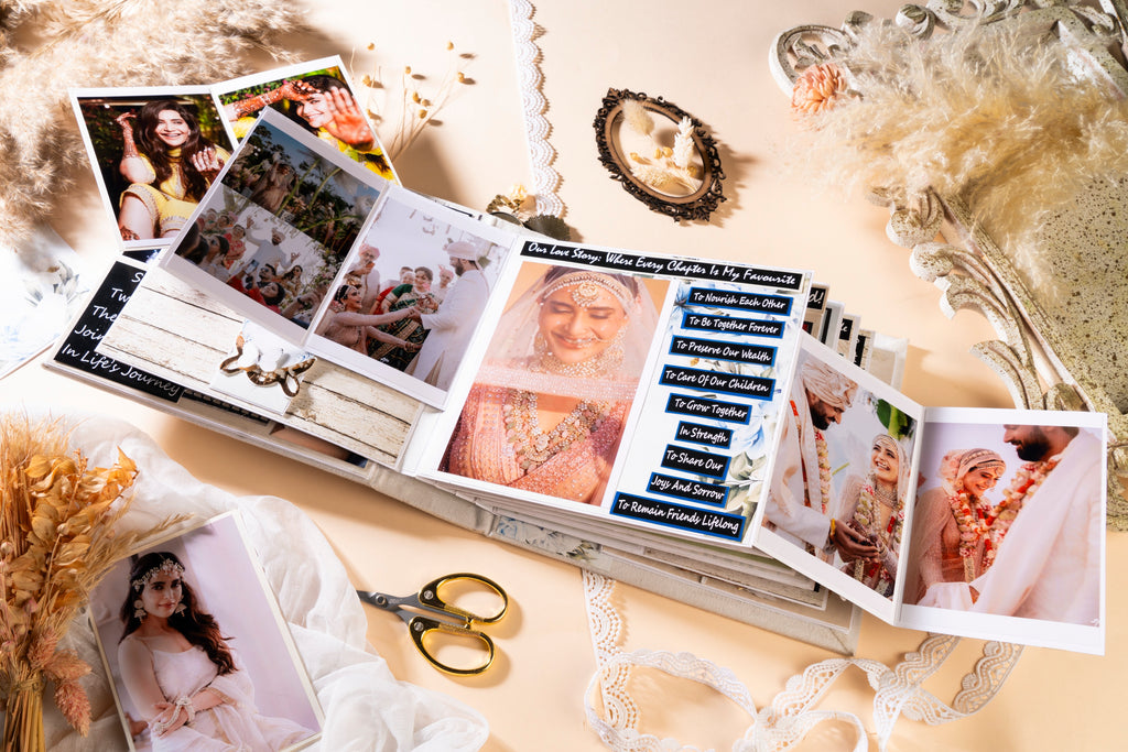 Wedding Photo Album- White Wedding