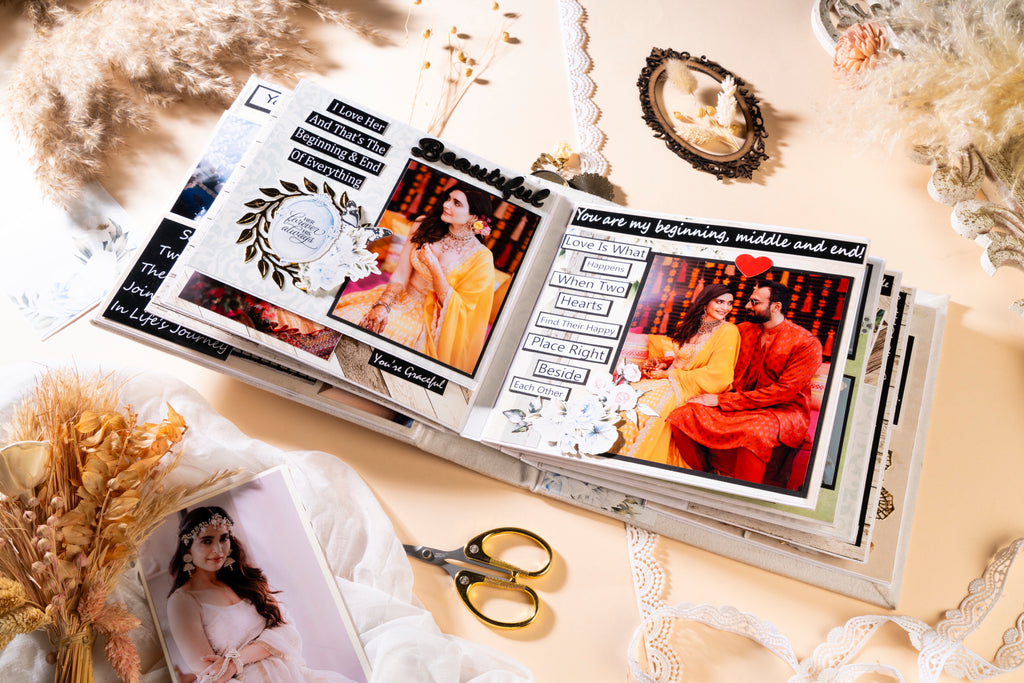 Wedding Photo Album- White Wedding