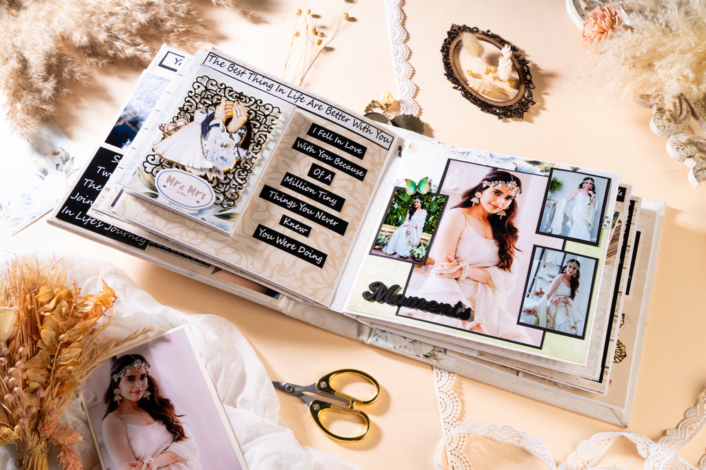 Wedding Photo Album- White Wedding