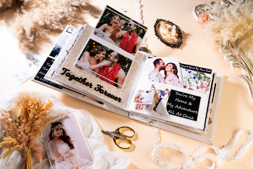 Wedding Photo Album- White Wedding